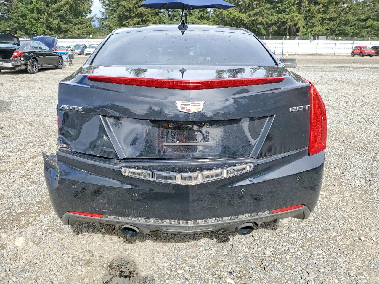 2018 Cadillac Ats Luxury Black vin: 1G6AB5RX4J0114941