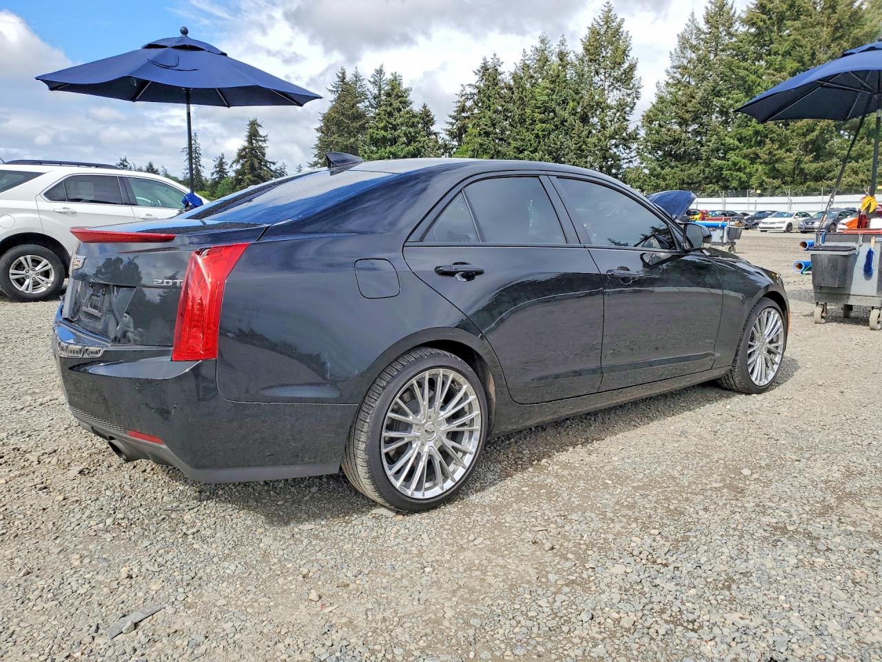 2018 Cadillac Ats Luxury Black vin: 1G6AB5RX4J0114941