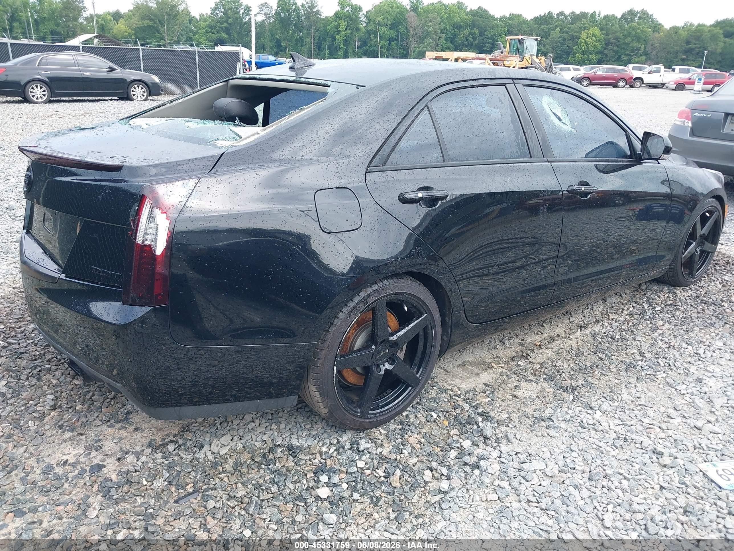 2013 Cadillac Ats Luxury Black vin: 1G6AB5RX5D0148973