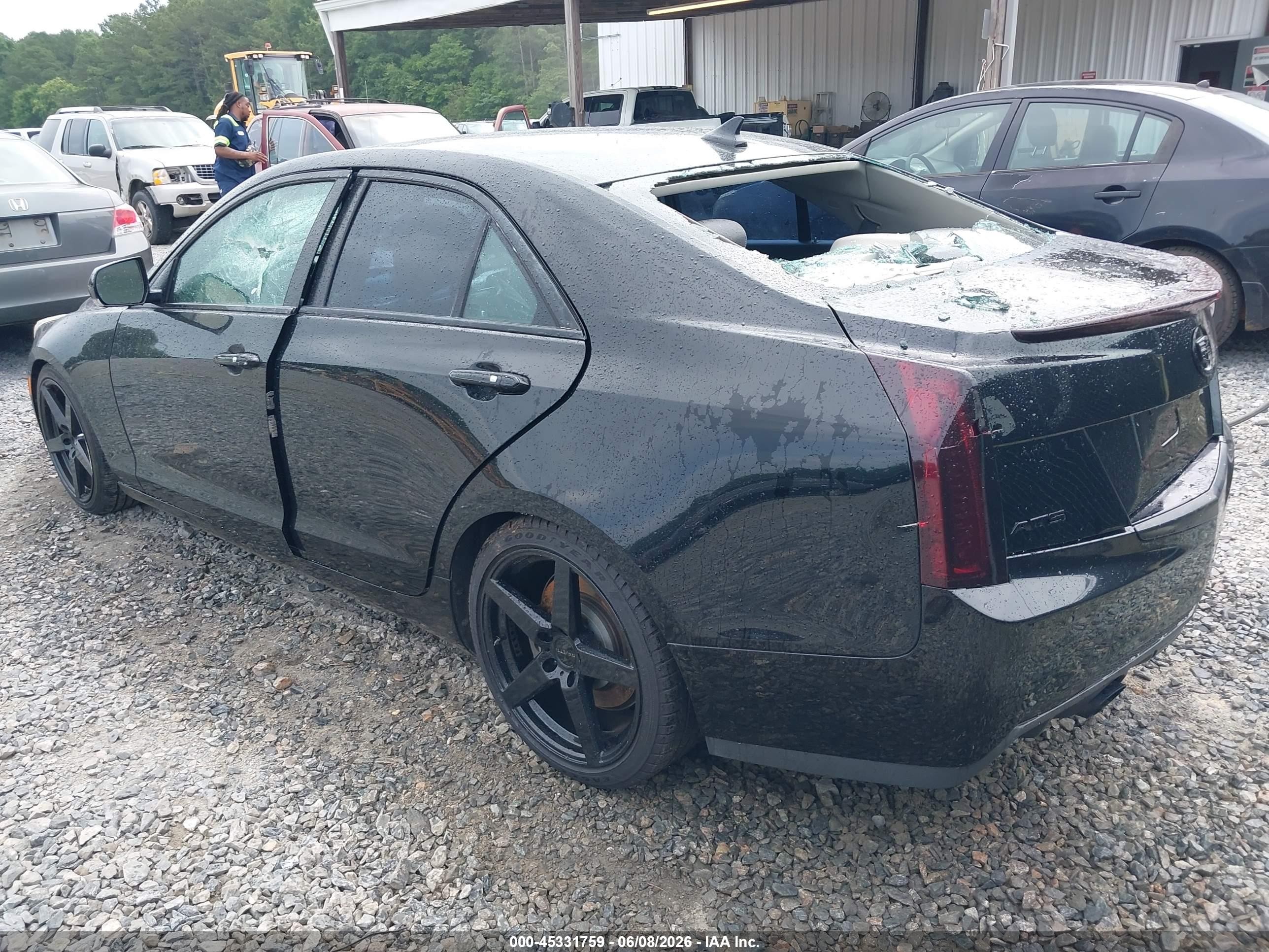2013 Cadillac Ats Luxury Black vin: 1G6AB5RX5D0148973