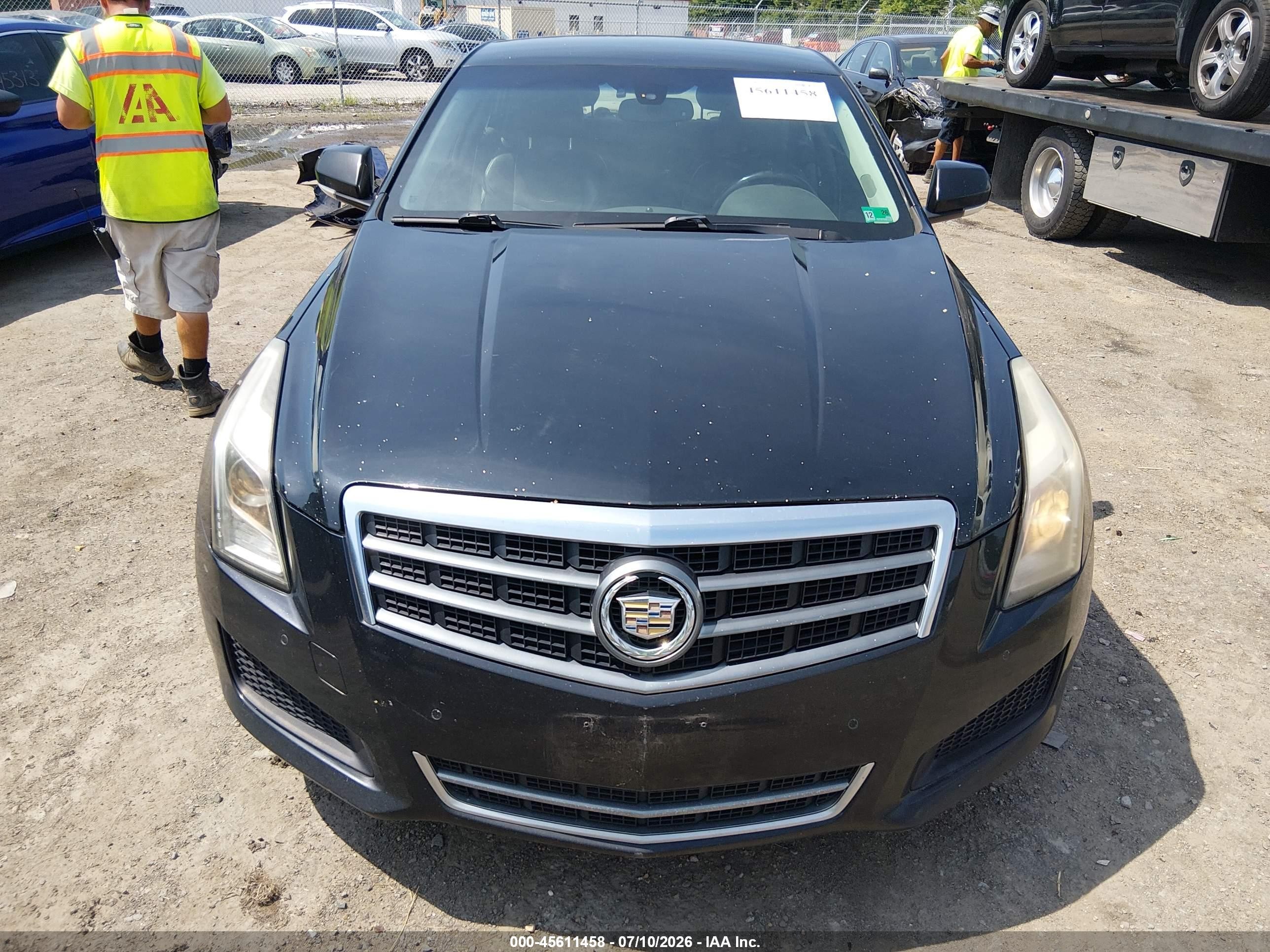 2013 Cadillac Ats Luxury Black vin: 1G6AB5RX5D0155695