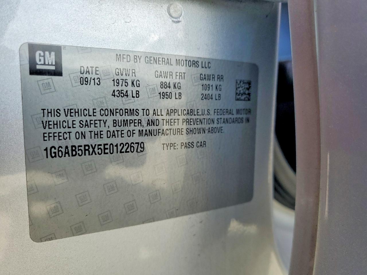 2014 Cadillac Ats Luxury Silver vin: 1G6AB5RX5E0122679