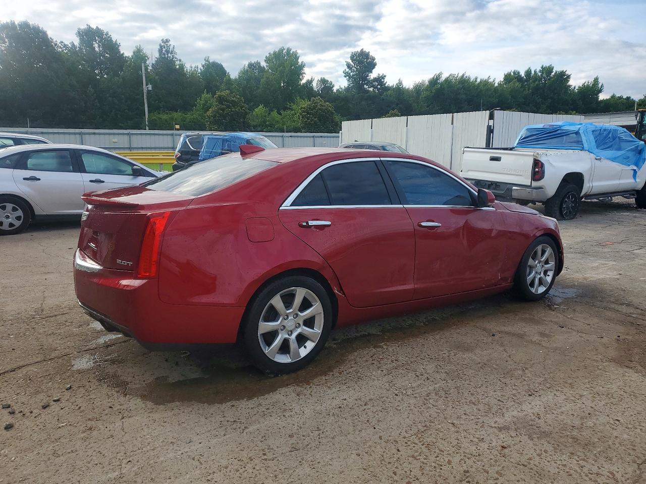 2015 Cadillac Ats Luxury Красный vin: 1G6AB5RX5F0101283