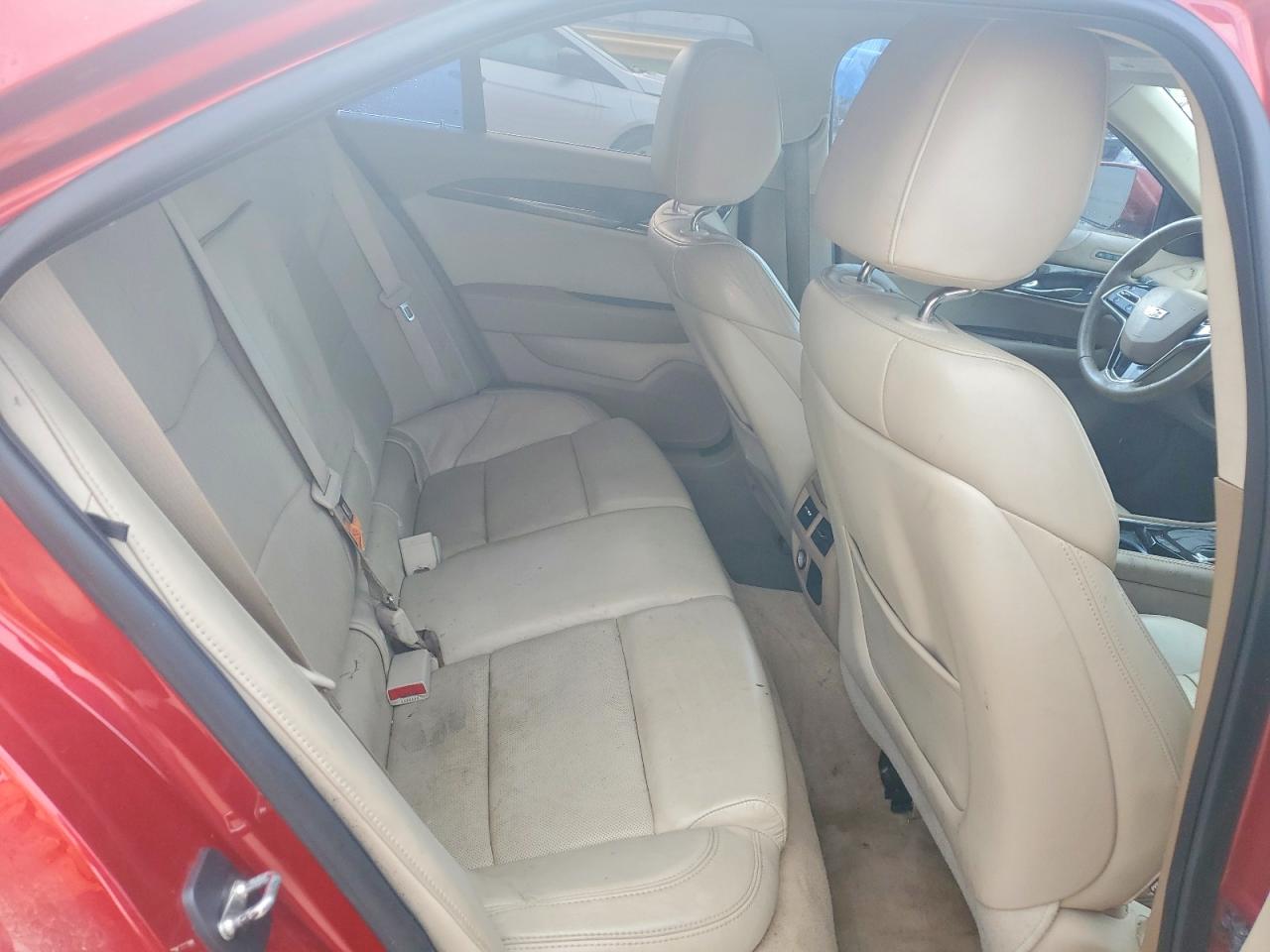 2015 Cadillac Ats Luxury Красный vin: 1G6AB5RX5F0101283