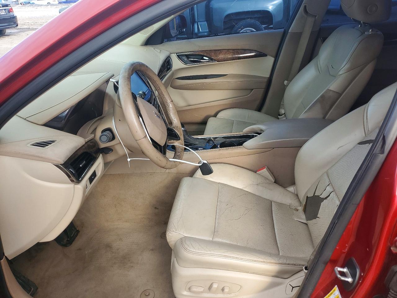 2015 Cadillac Ats Luxury Красный vin: 1G6AB5RX5F0101283