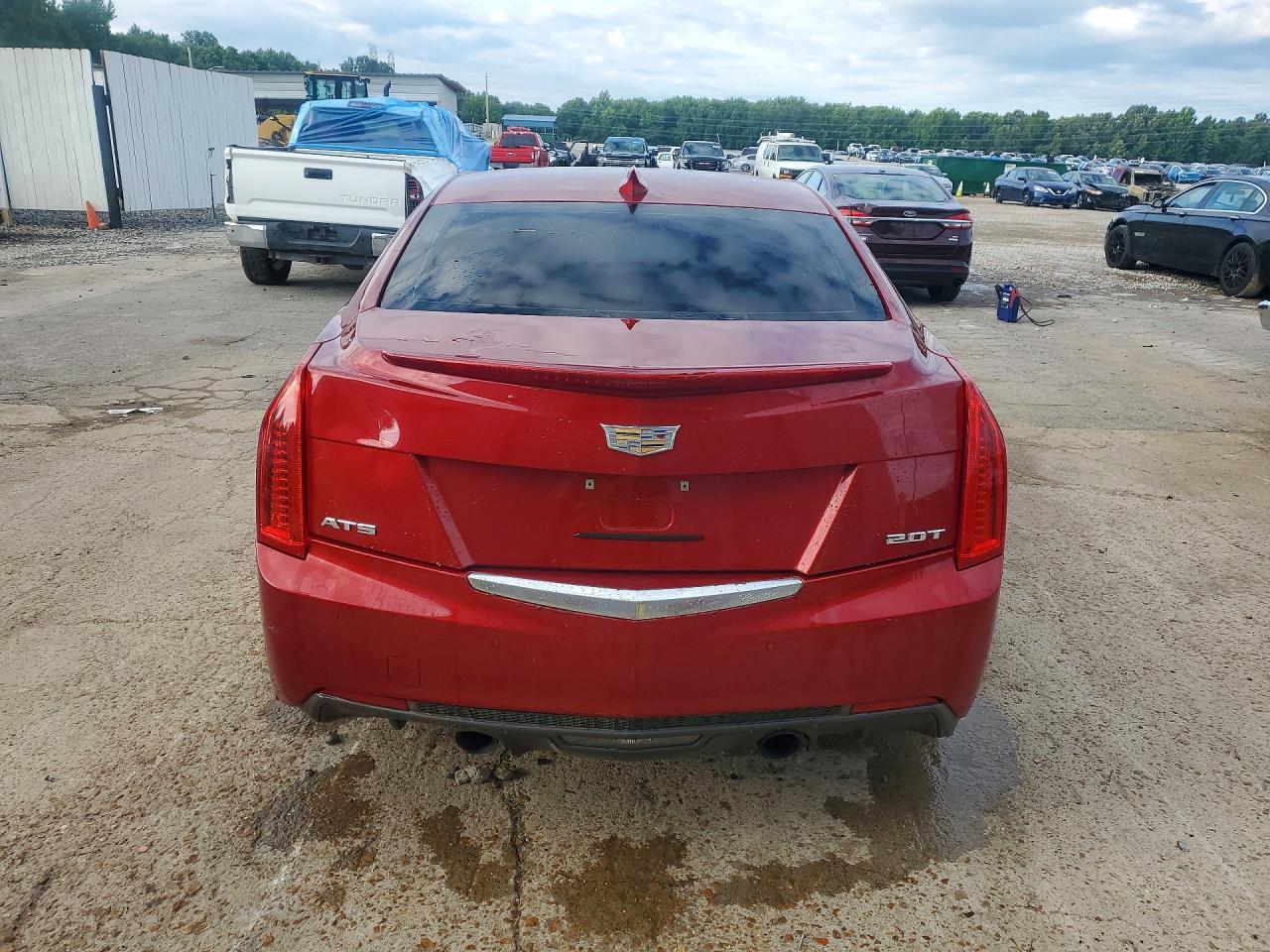 2015 Cadillac Ats Luxury Красный vin: 1G6AB5RX5F0101283