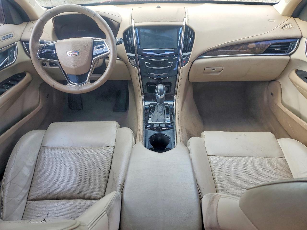 2015 Cadillac Ats Luxury Красный vin: 1G6AB5RX5F0101283