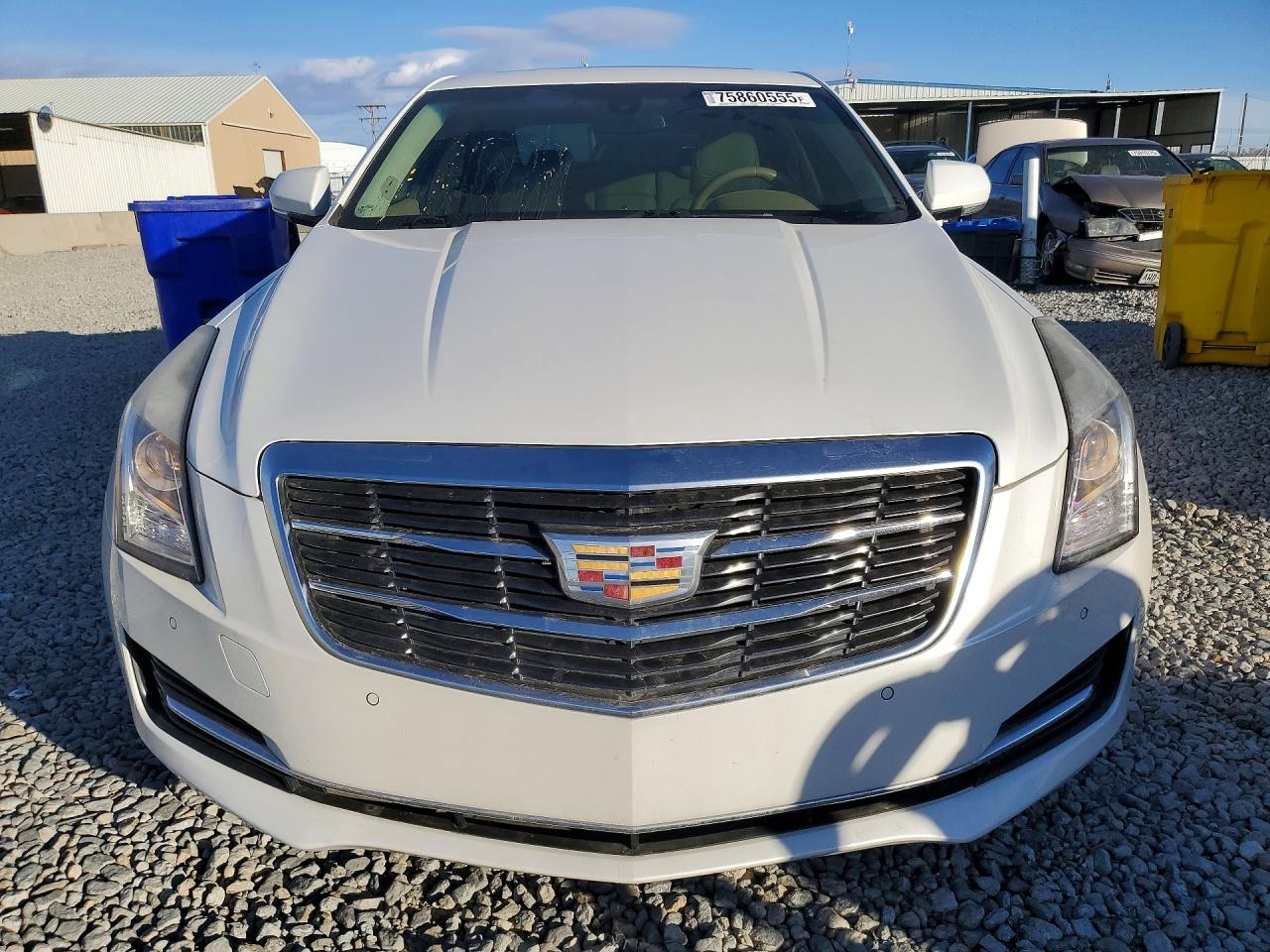 2015 Cadillac Ats Luxury White vin: 1G6AB5RX5F0125356