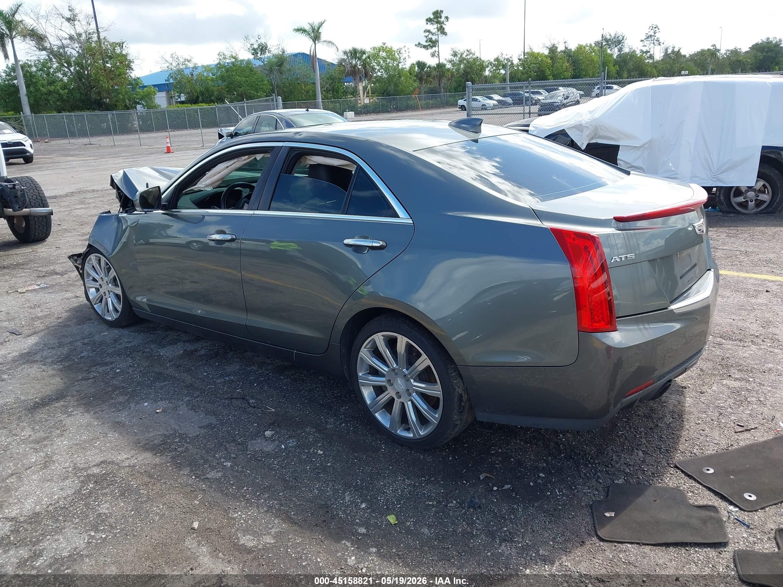 2016 Cadillac Ats Luxury Collection Серый vin: 1G6AB5RX5G0115881