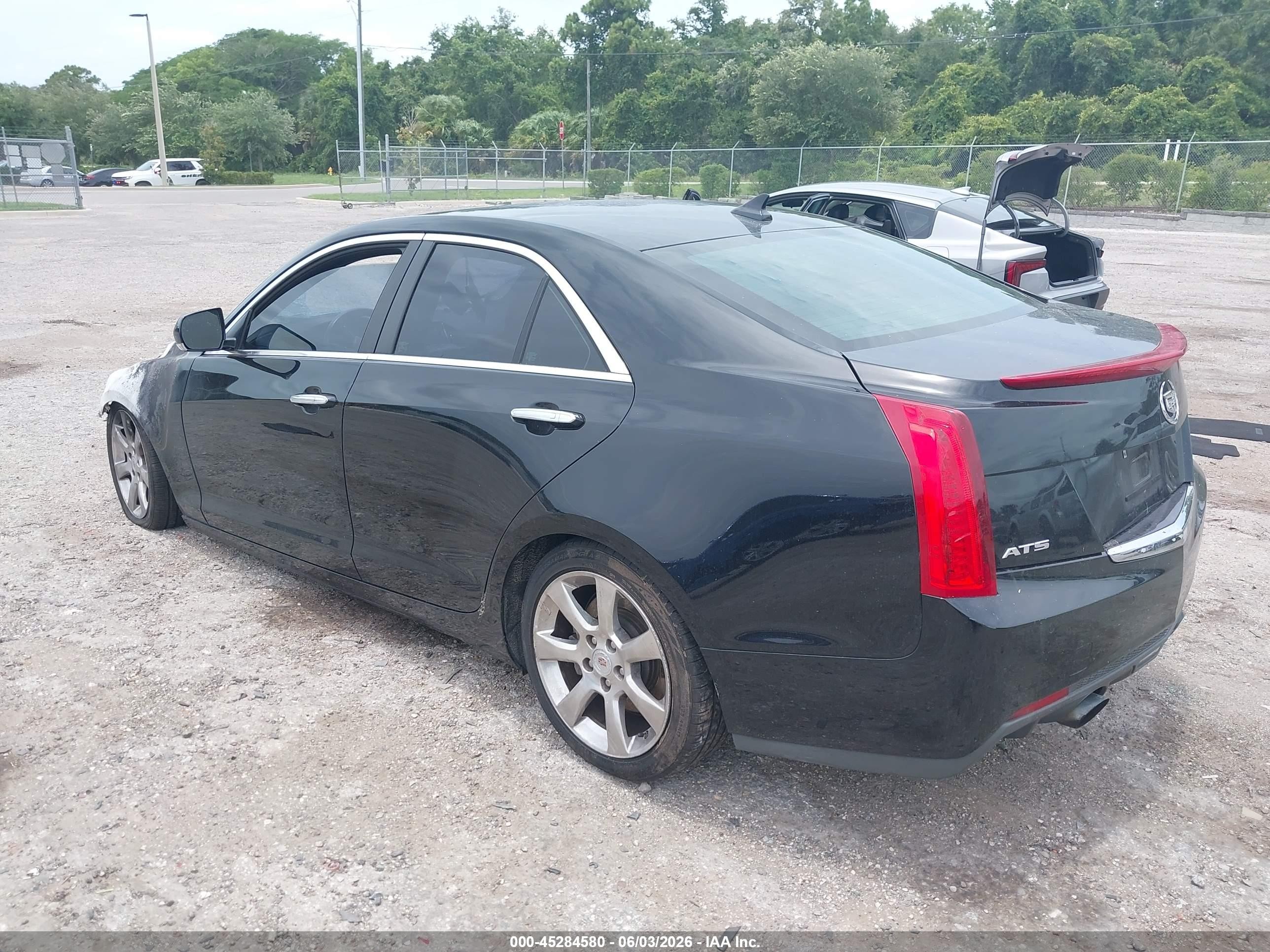 2013 Cadillac Ats Luxury Черный vin: 1G6AB5RX6D0124570
