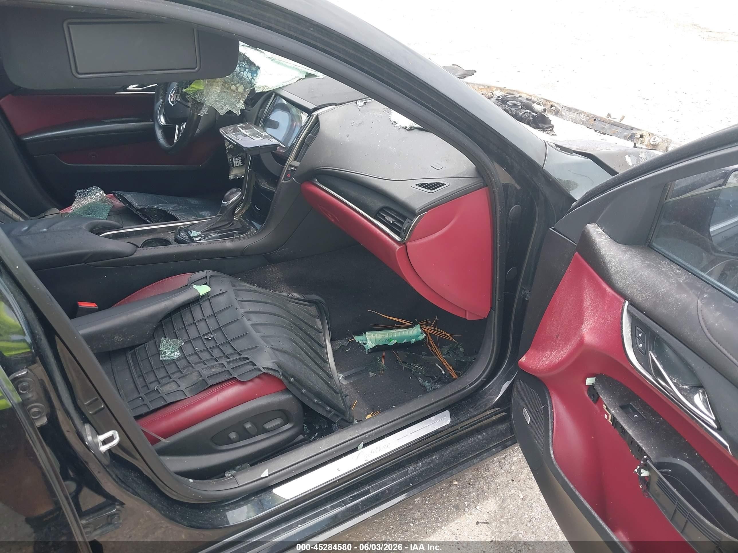 2013 Cadillac Ats Luxury Черный vin: 1G6AB5RX6D0124570