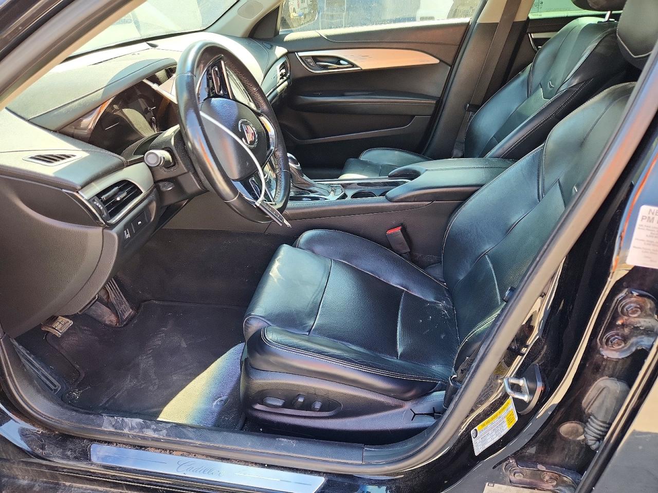 2014 Cadillac Ats Luxury Черный vin: 1G6AB5RX6E0101288