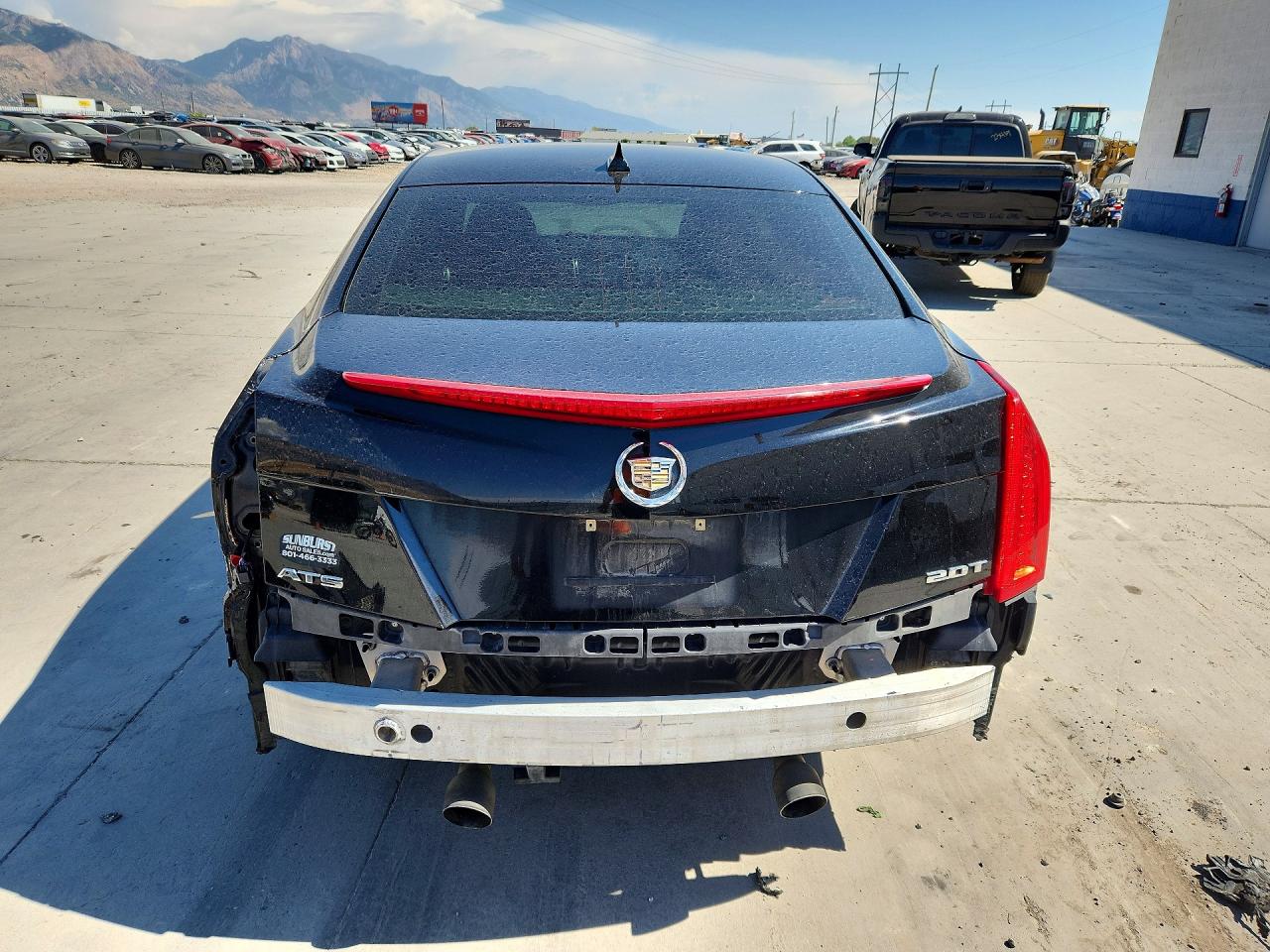 2014 Cadillac Ats Luxury Черный vin: 1G6AB5RX6E0101288