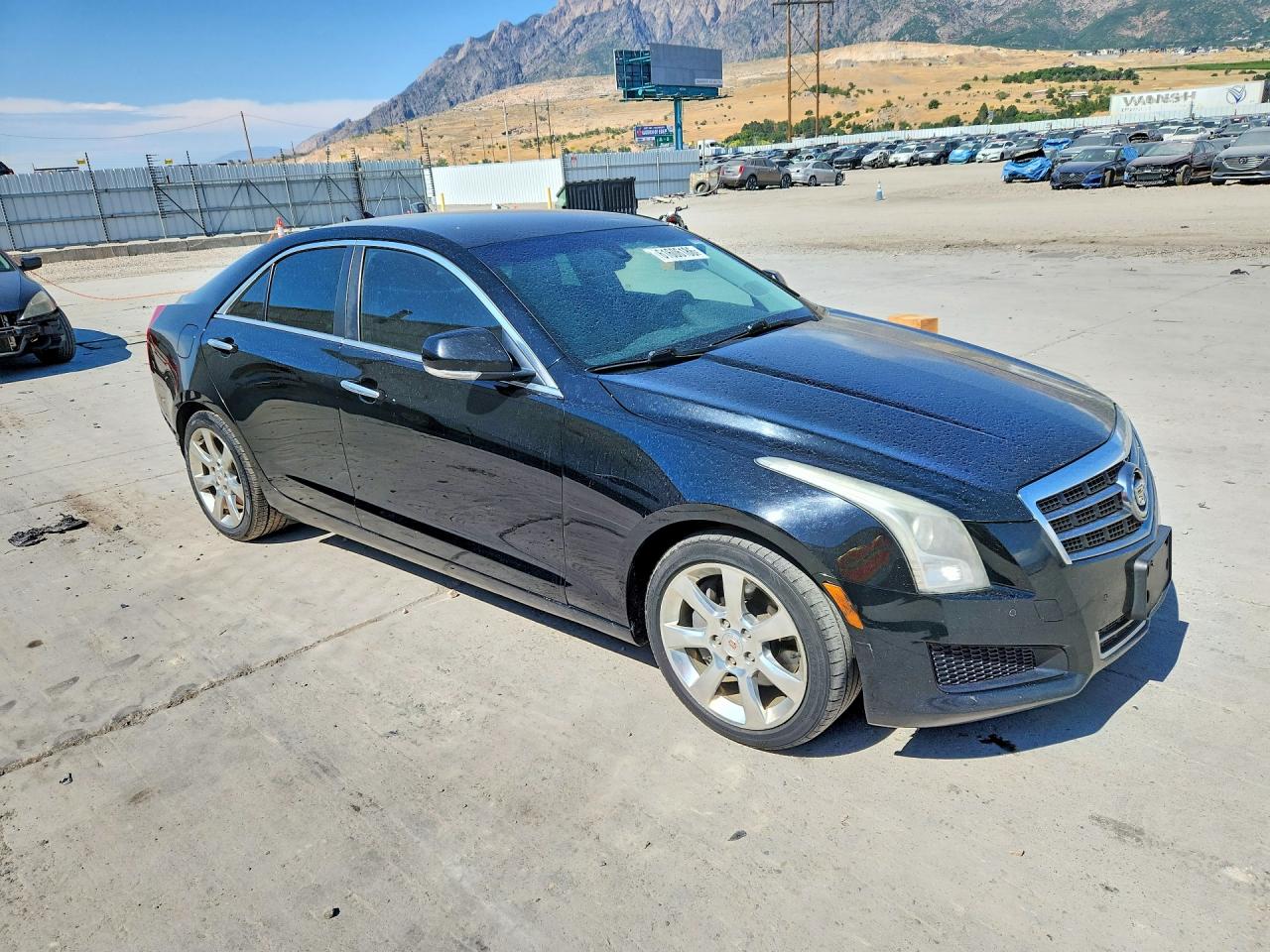 2014 Cadillac Ats Luxury Черный vin: 1G6AB5RX6E0101288