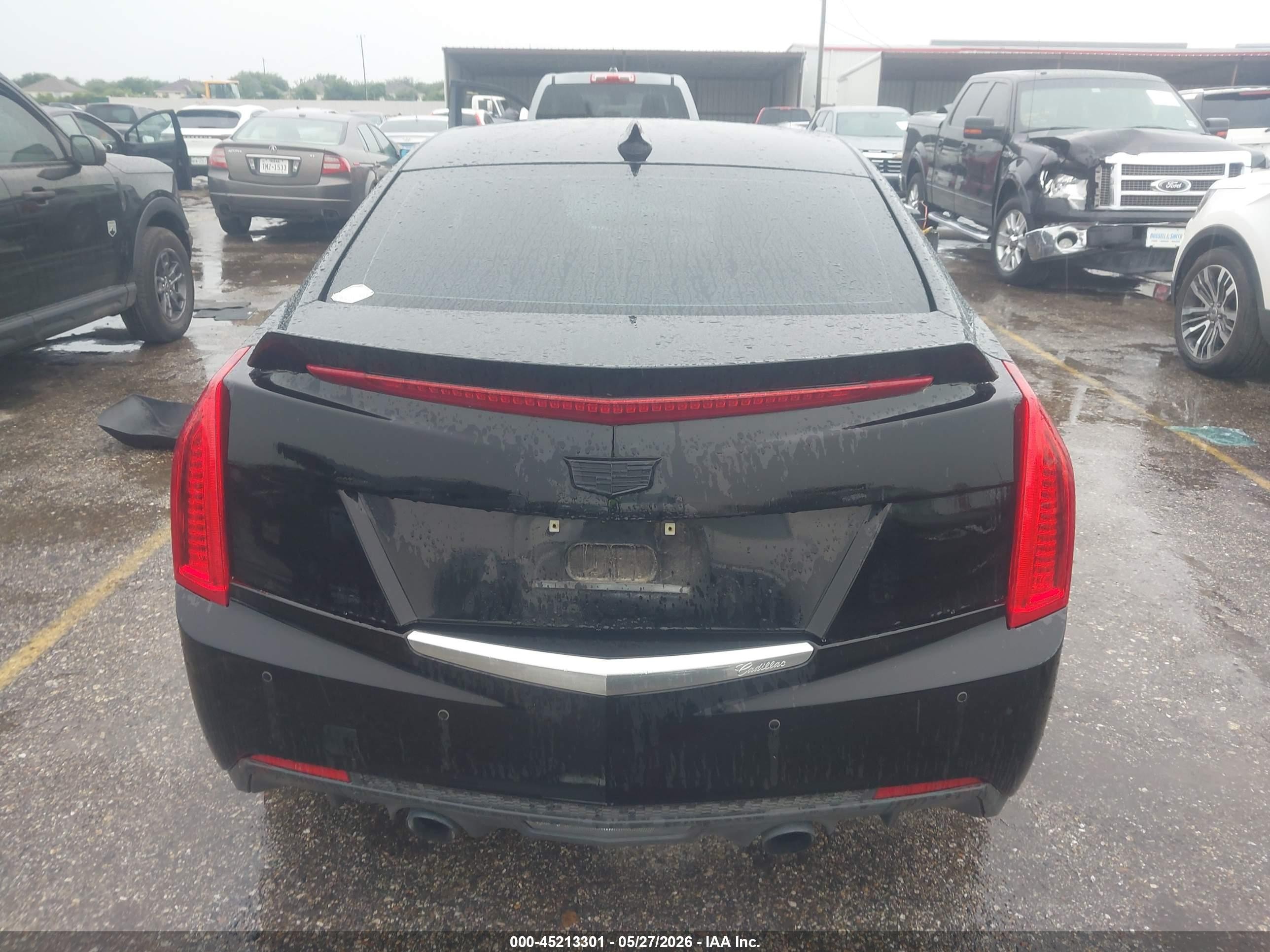 2017 Cadillac Ats Luxury Black vin: 1G6AB5RX6H0139432