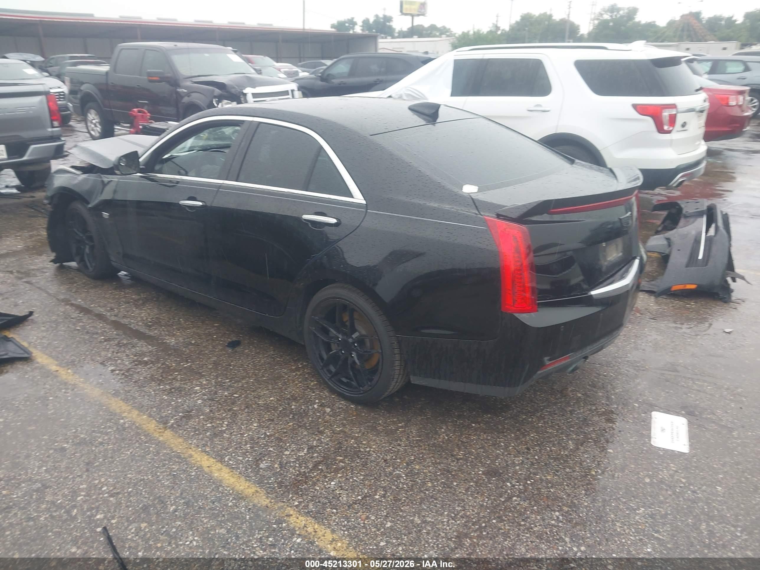 2017 Cadillac Ats Luxury Black vin: 1G6AB5RX6H0139432