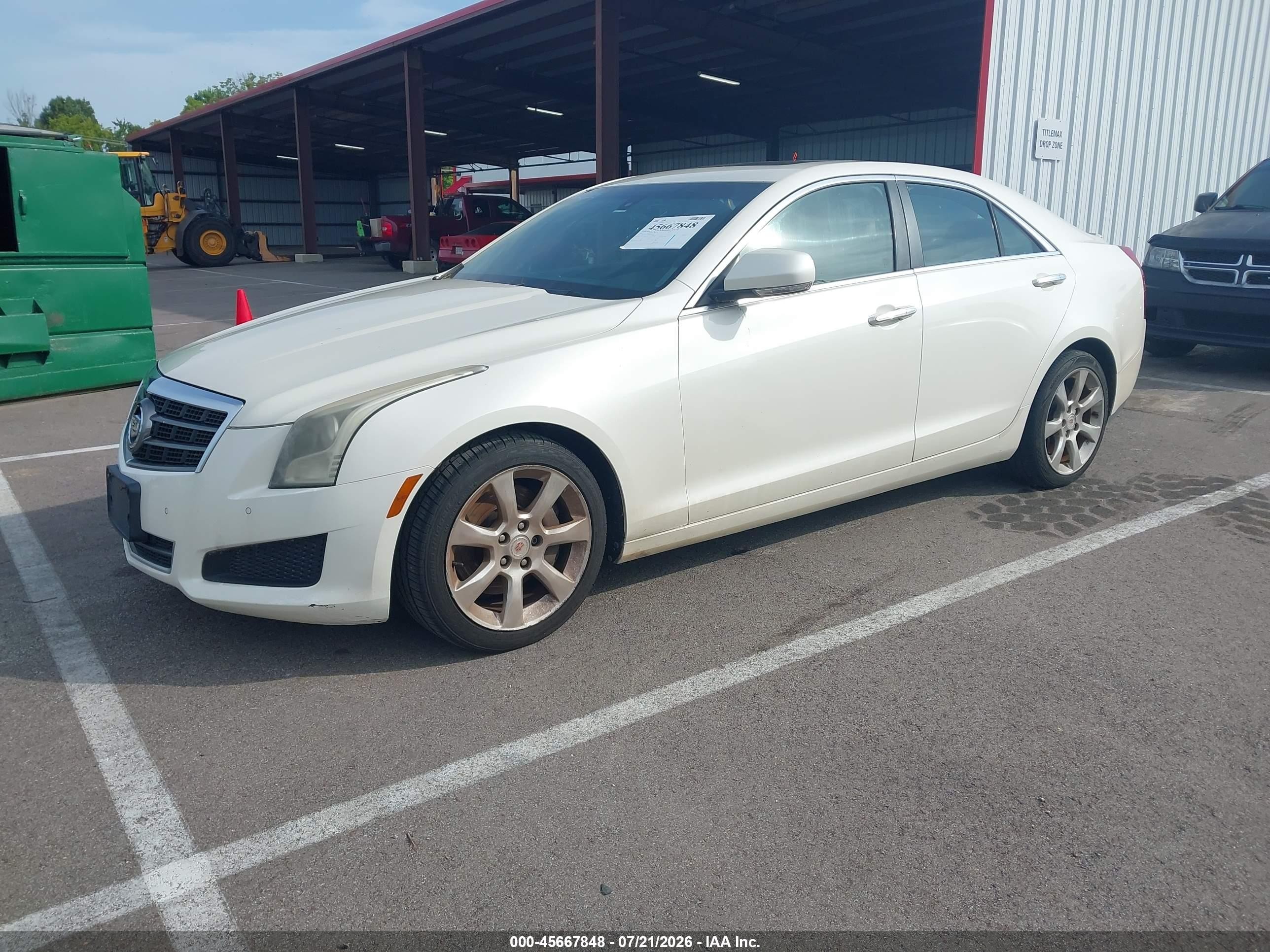 2013 Cadillac Ats Luxury Cream vin: 1G6AB5RX7D0131673