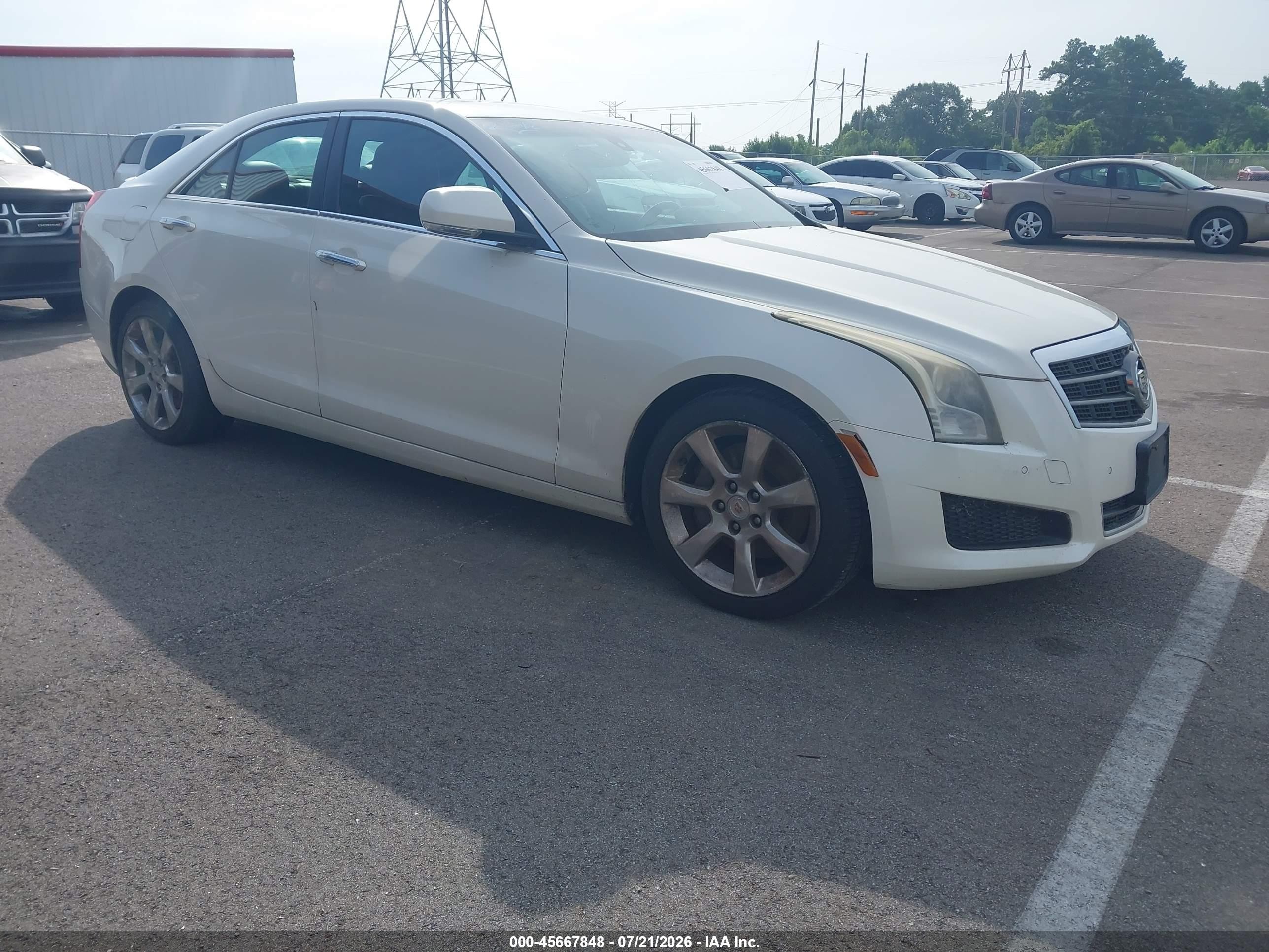 2013 Cadillac Ats Luxury Cream vin: 1G6AB5RX7D0131673