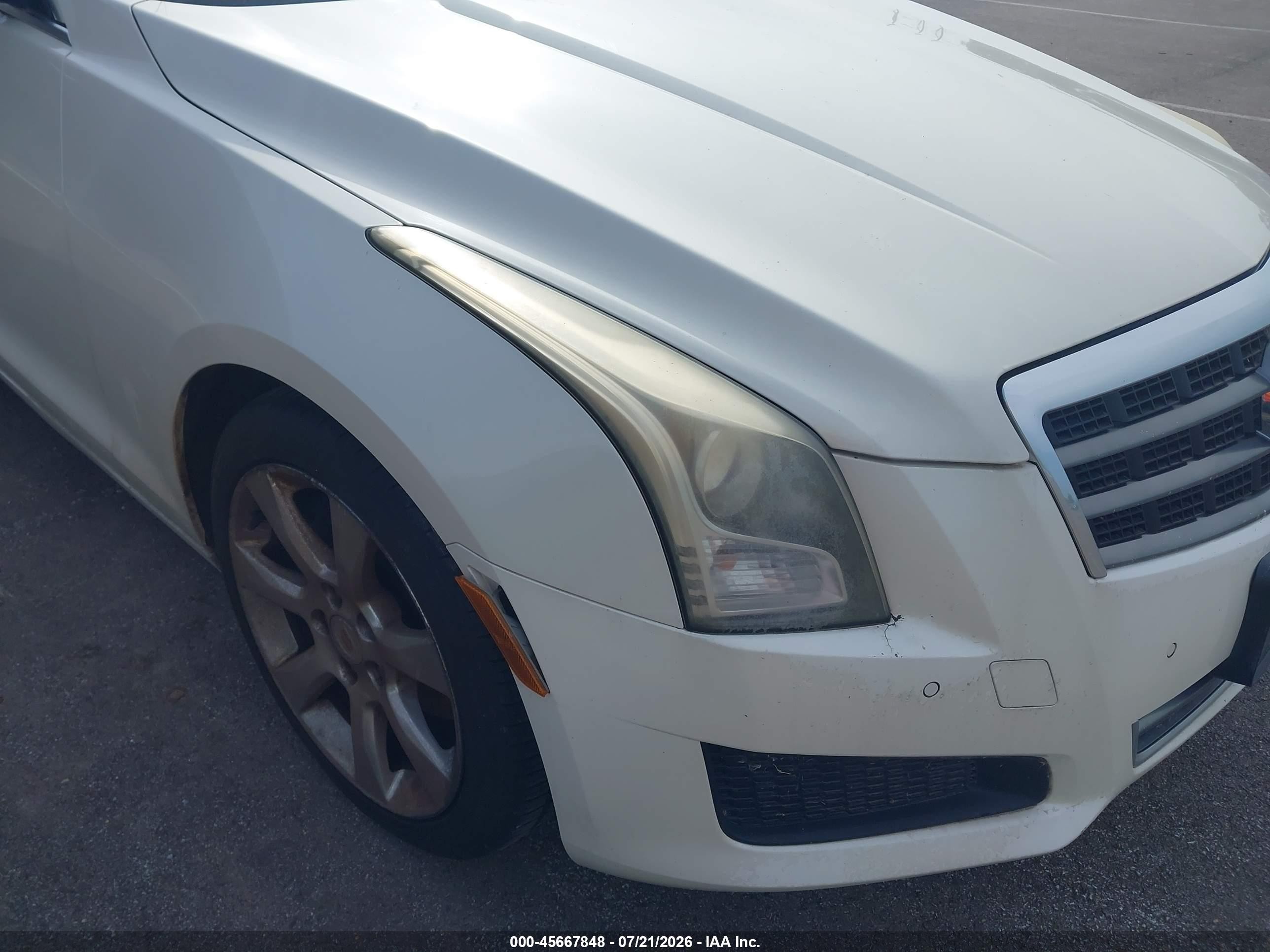 2013 Cadillac Ats Luxury Cream vin: 1G6AB5RX7D0131673