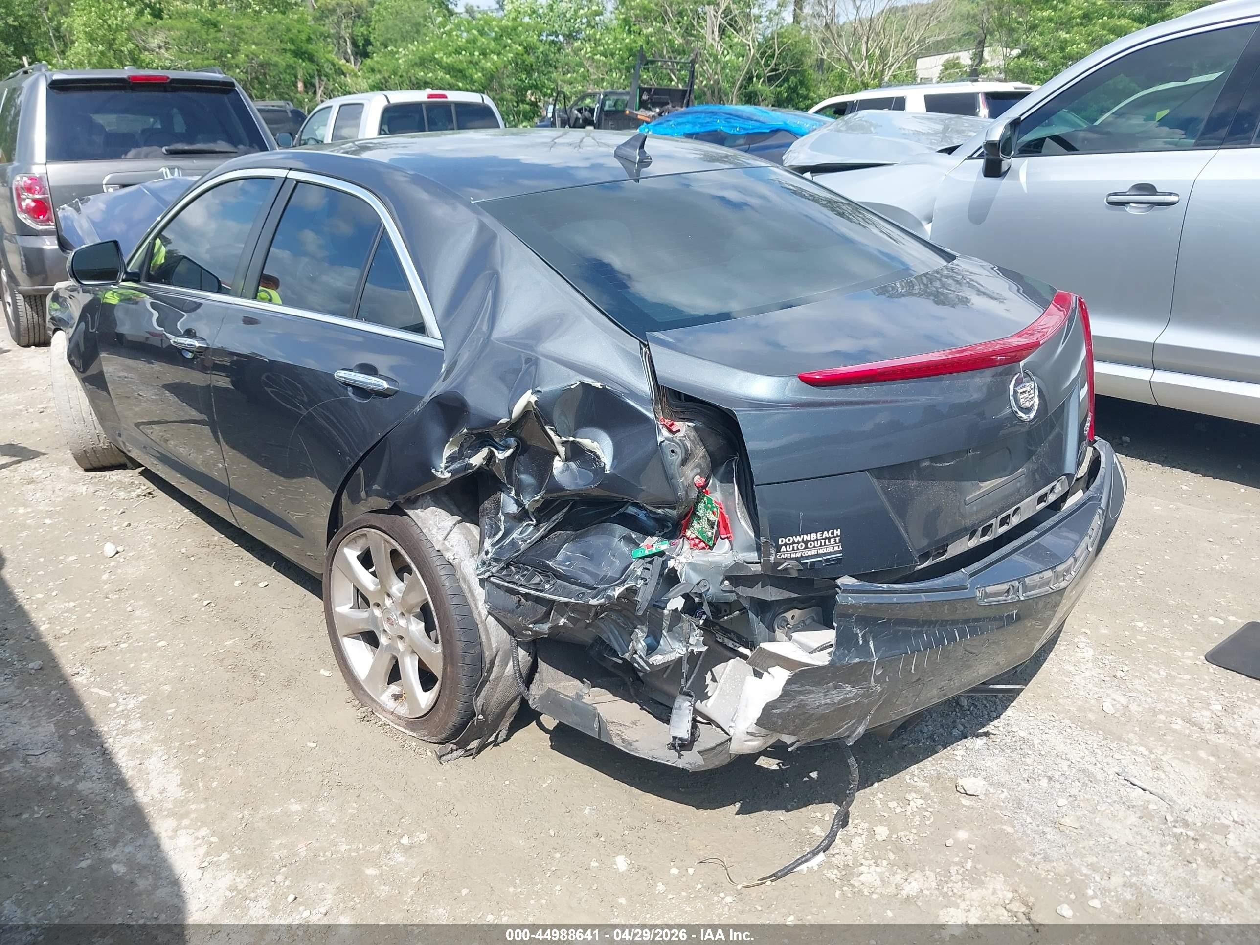 2013 Cadillac Ats Luxury Black vin: 1G6AB5RX7D0151213
