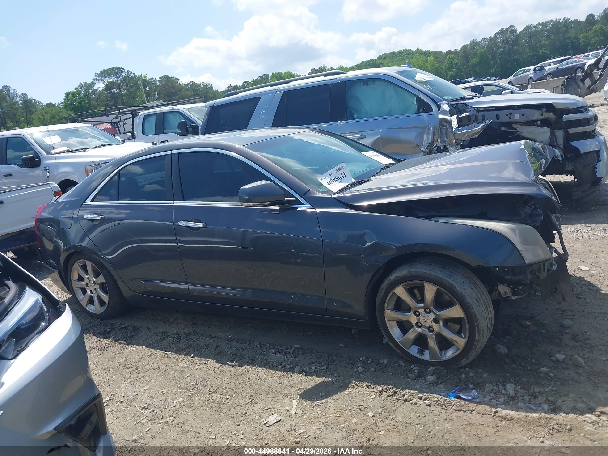 2013 Cadillac Ats Luxury Black vin: 1G6AB5RX7D0151213