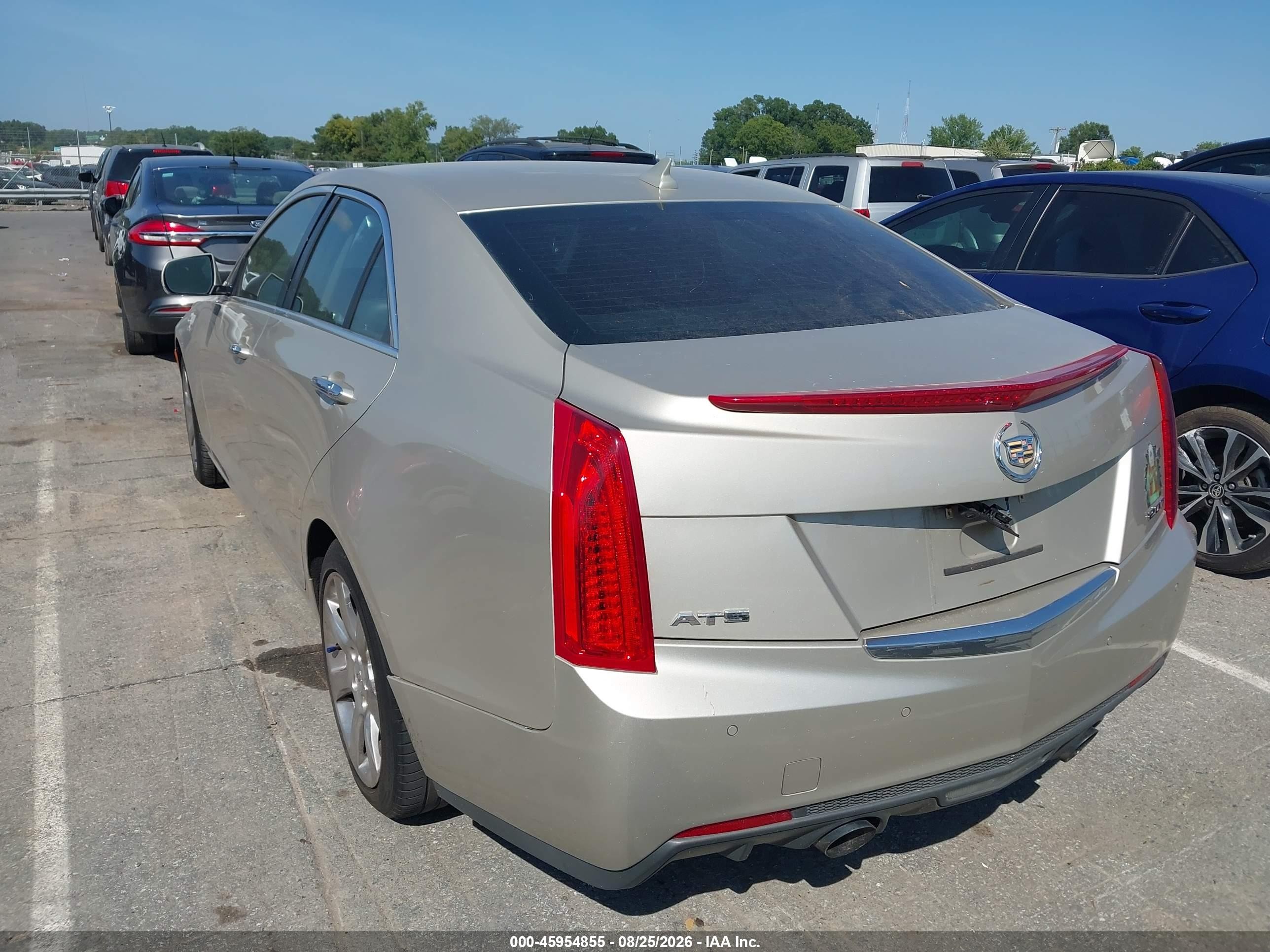 2013 Cadillac Ats Luxury Beige vin: 1G6AB5RX7D0154631