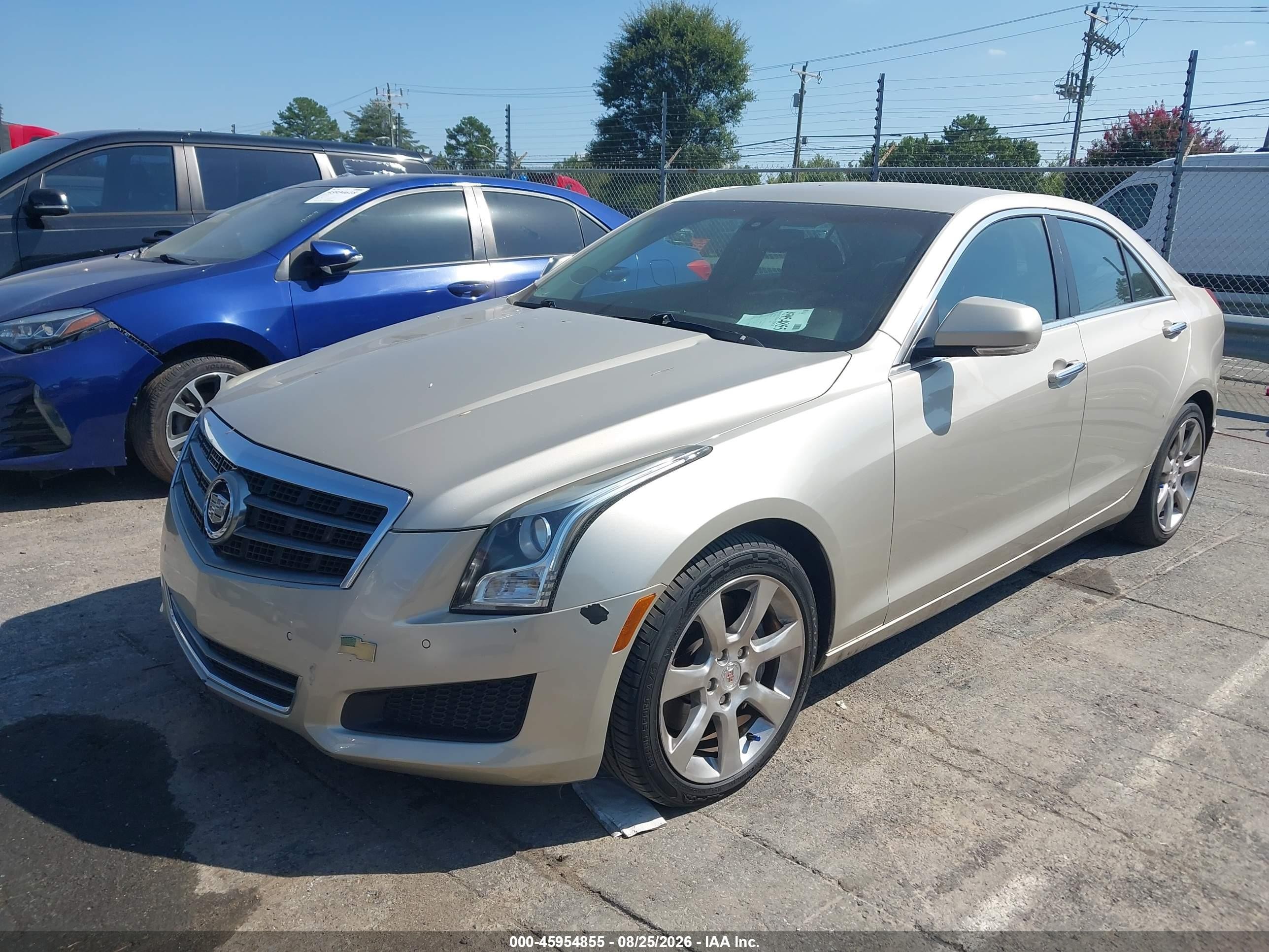 2013 Cadillac Ats Luxury Beige vin: 1G6AB5RX7D0154631