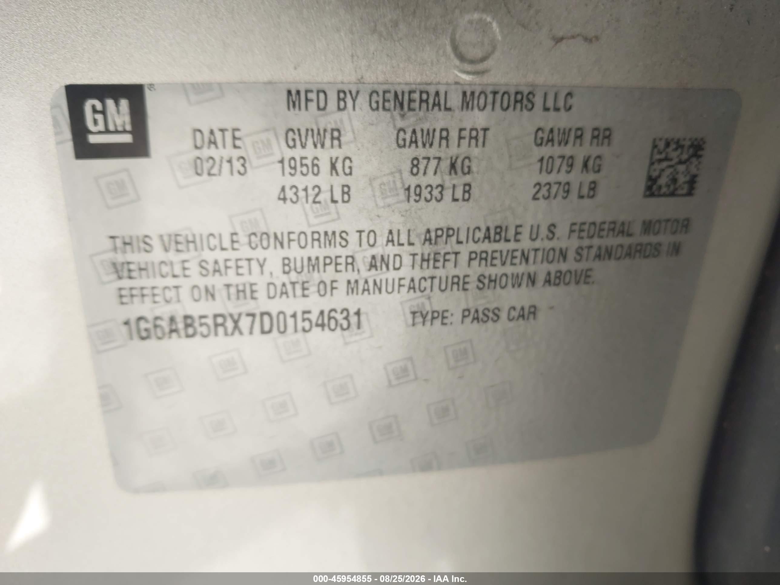 2013 Cadillac Ats Luxury Beige vin: 1G6AB5RX7D0154631