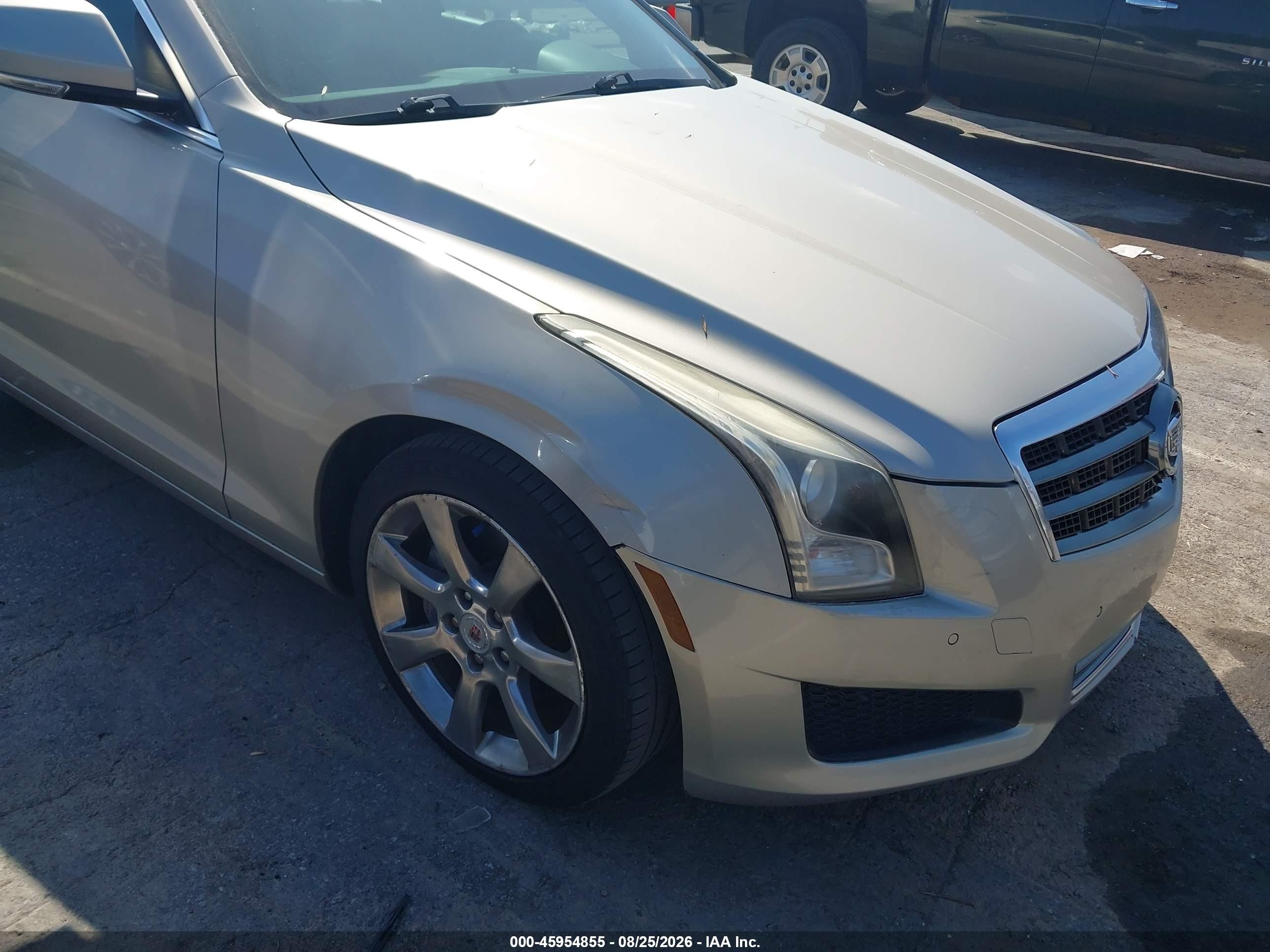2013 Cadillac Ats Luxury Beige vin: 1G6AB5RX7D0154631