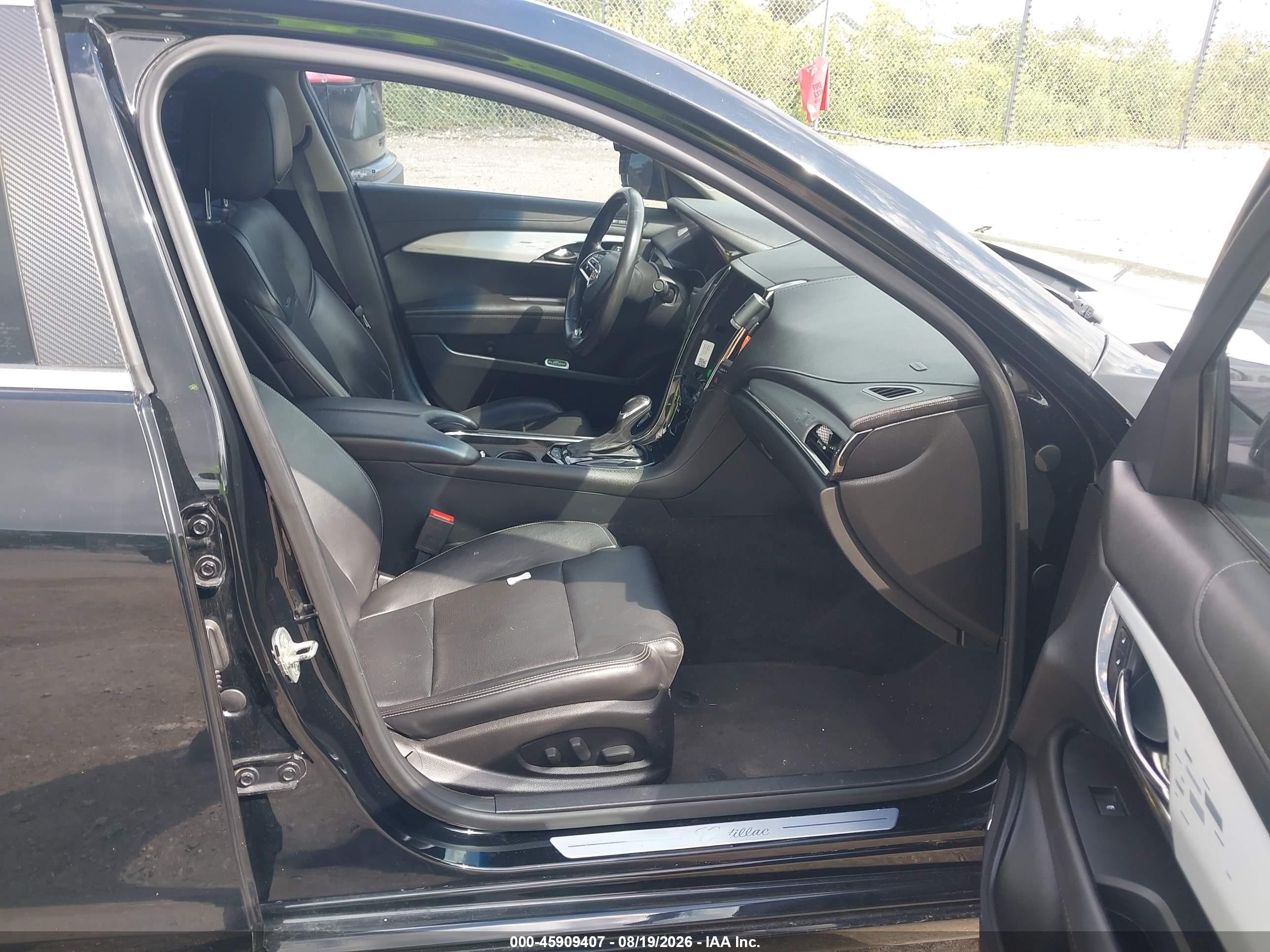 2013 Cadillac Ats Luxury Black vin: 1G6AB5RX7D0156590