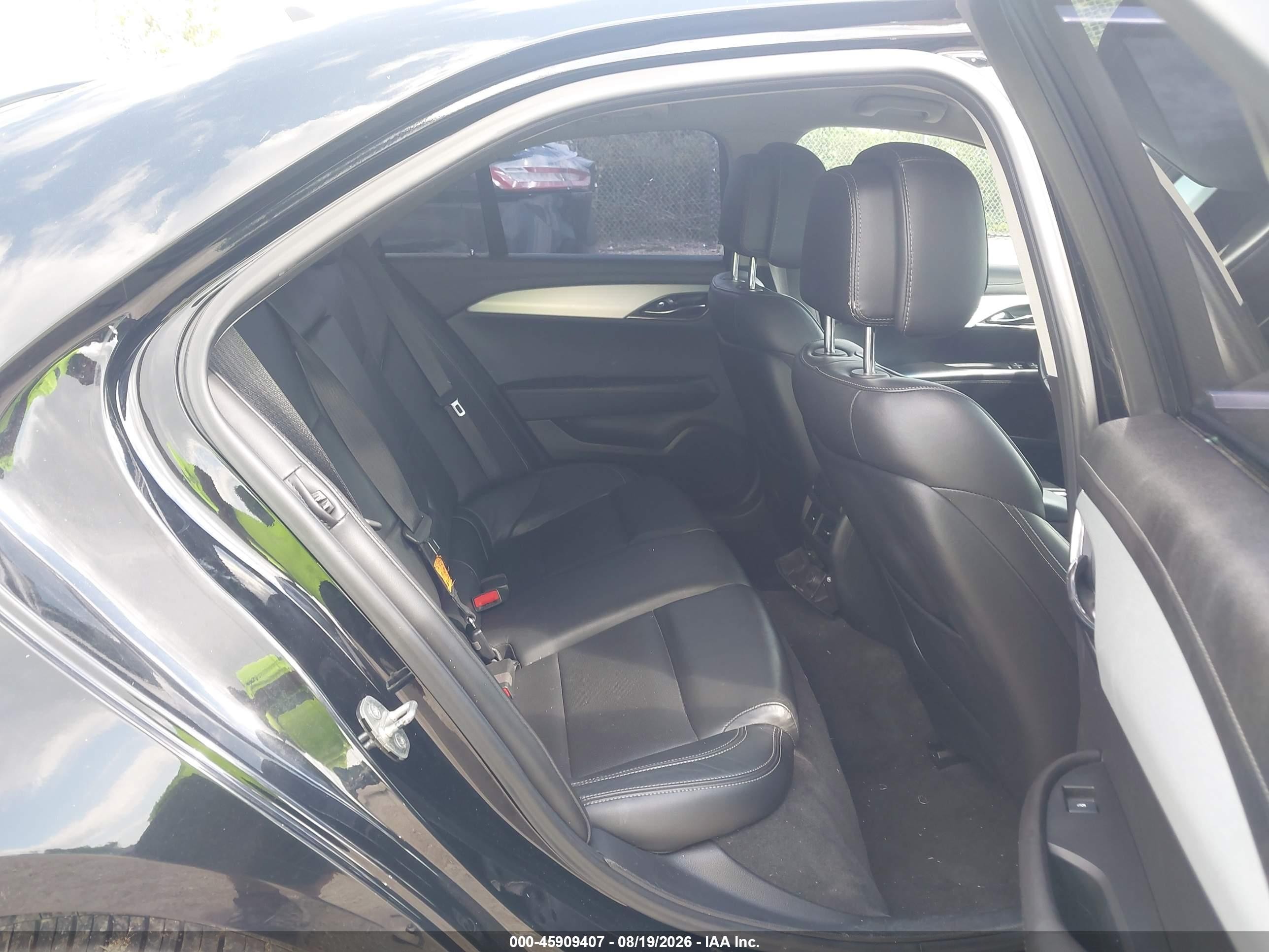 2013 Cadillac Ats Luxury Black vin: 1G6AB5RX7D0156590