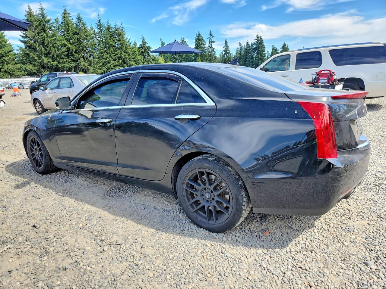 2013 Cadillac Ats Luxury Черный vin: 1G6AB5RX7D0169212