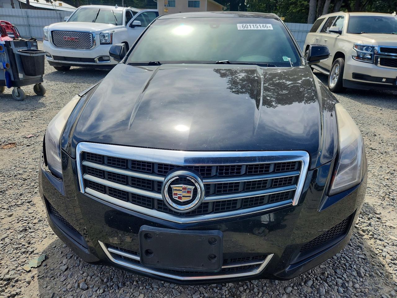 2013 Cadillac Ats Luxury Черный vin: 1G6AB5RX7D0169212
