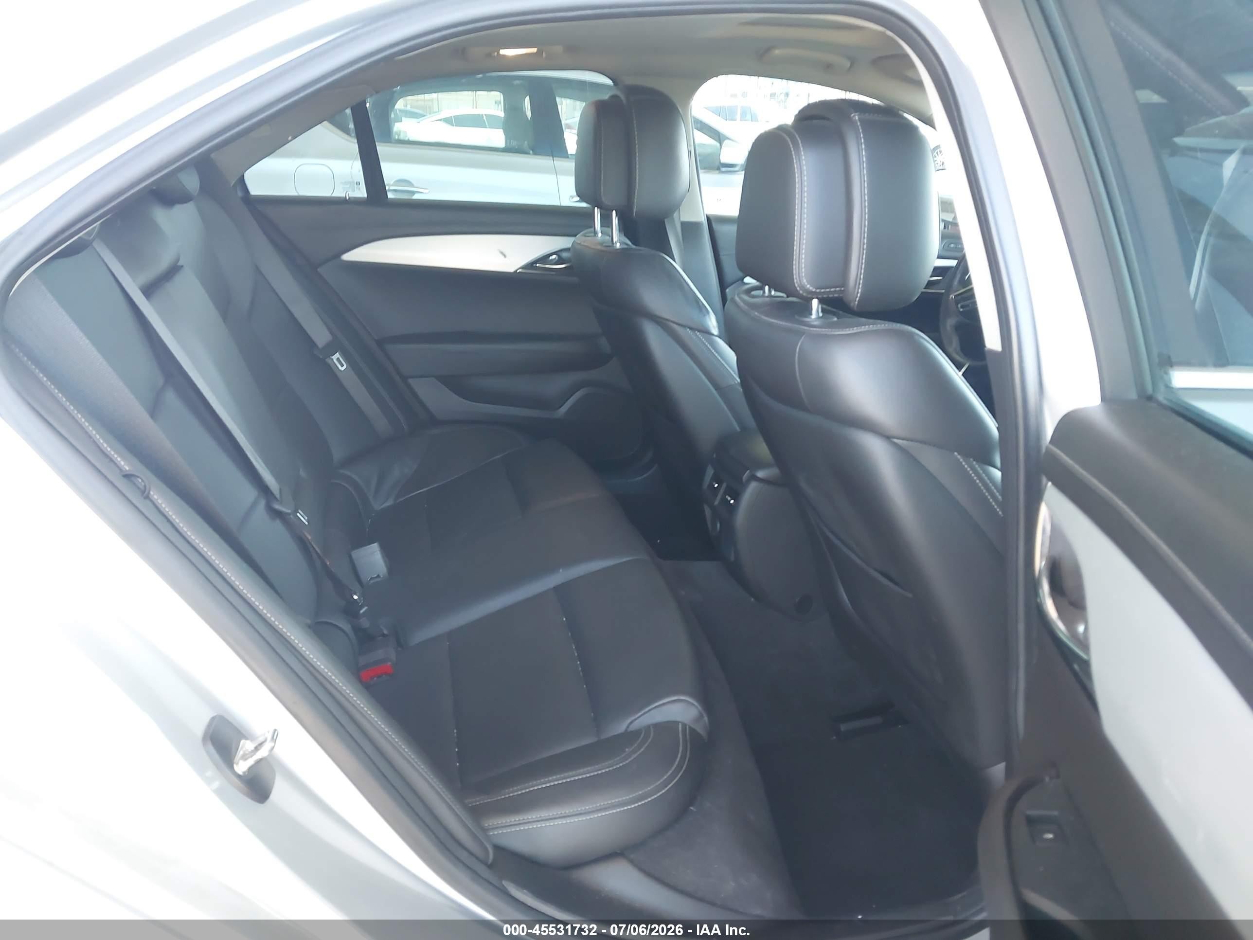 2014 Cadillac Ats Luxury Silver vin: 1G6AB5RX7E0126510