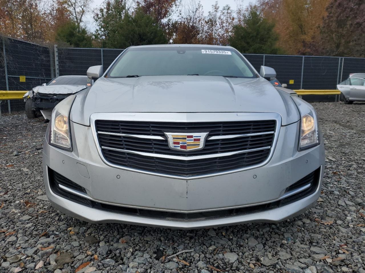 2017 Cadillac Ats Luxury Silver vin: 1G6AB5RX7H0119867