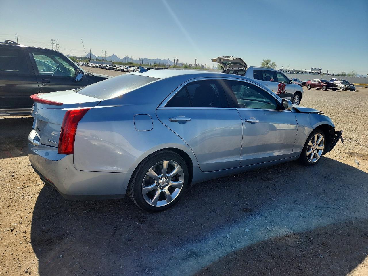 2013 Cadillac Ats Luxury Синий vin: 1G6AB5RX8D0139670