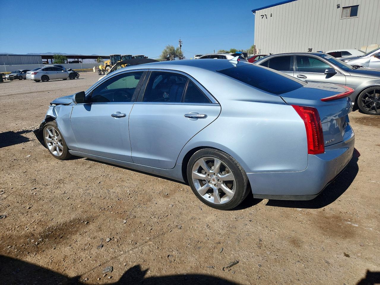 2013 Cadillac Ats Luxury Синий vin: 1G6AB5RX8D0139670