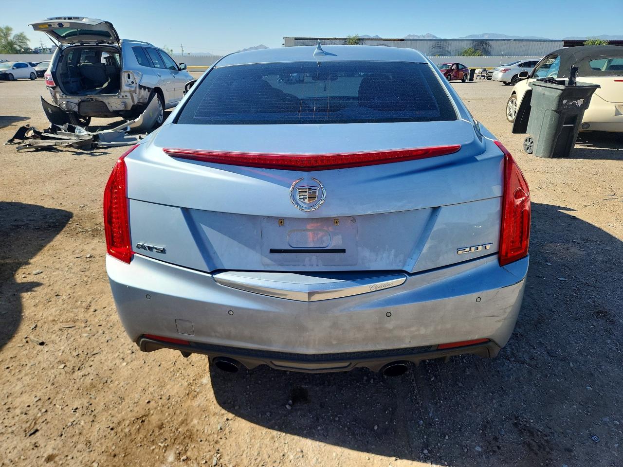2013 Cadillac Ats Luxury Синий vin: 1G6AB5RX8D0139670