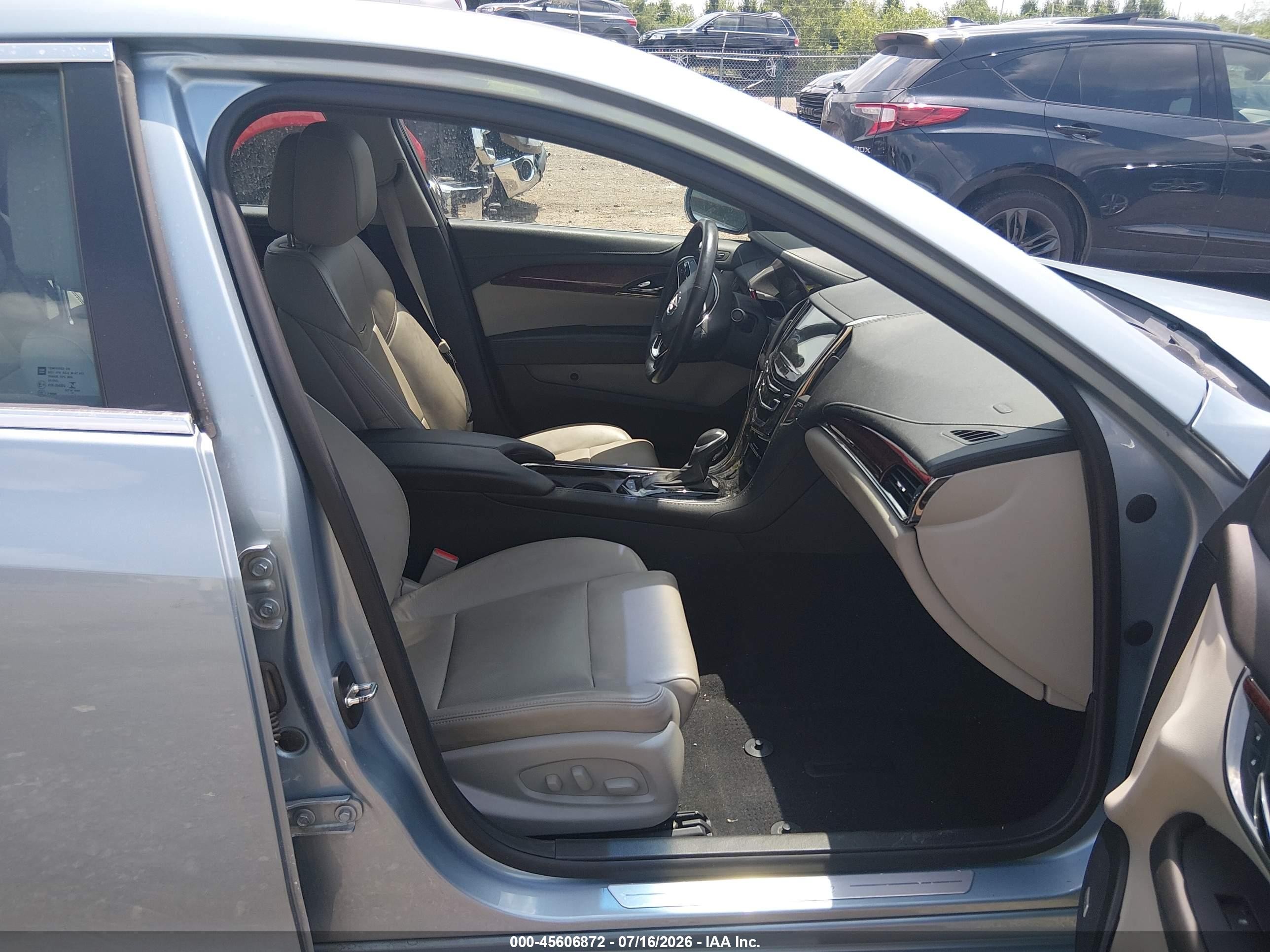 2013 Cadillac Ats Luxury Light Blue vin: 1G6AB5RX8D0145906