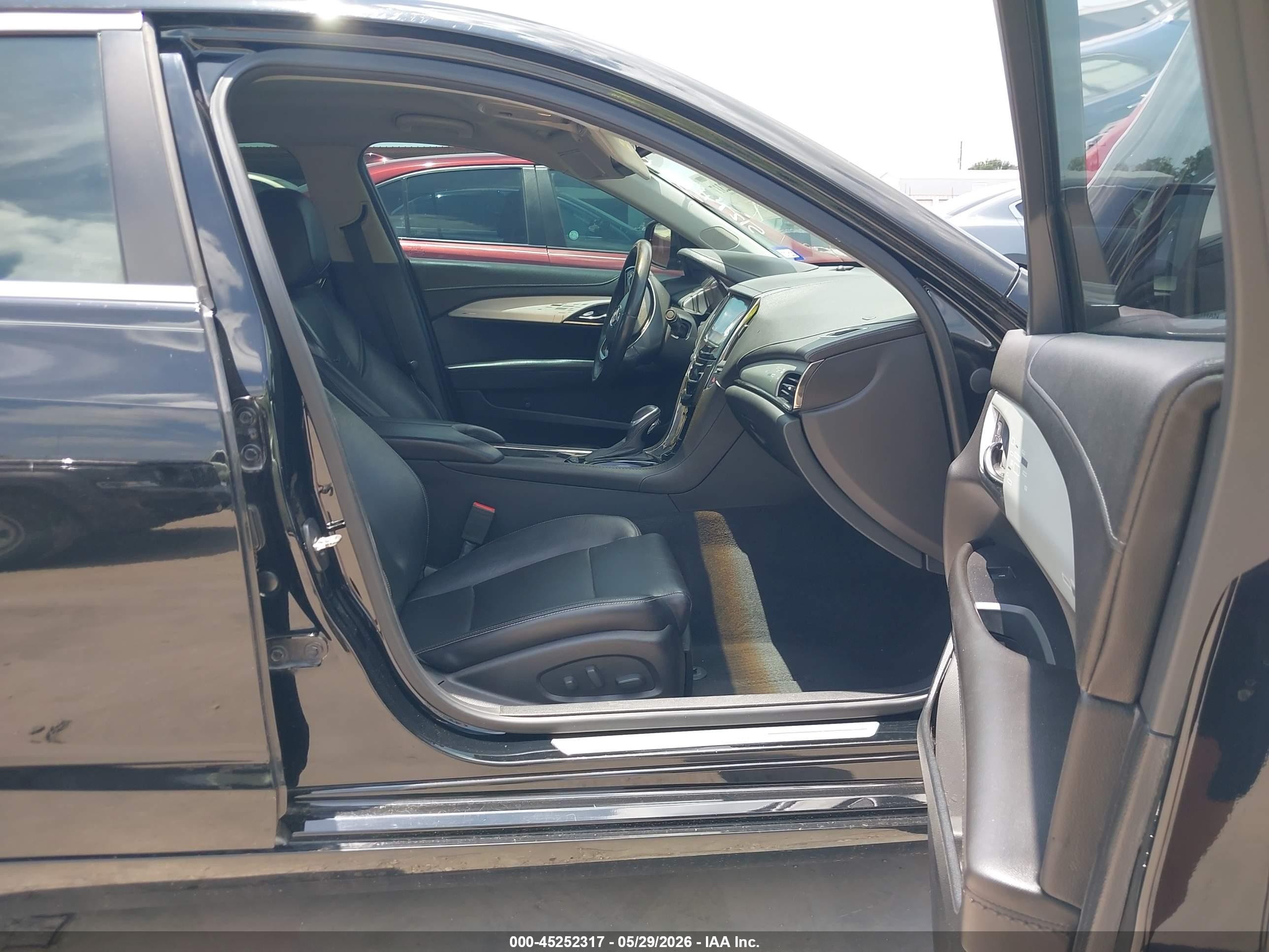 2013 Cadillac Ats Luxury Black vin: 1G6AB5RX8D0159658