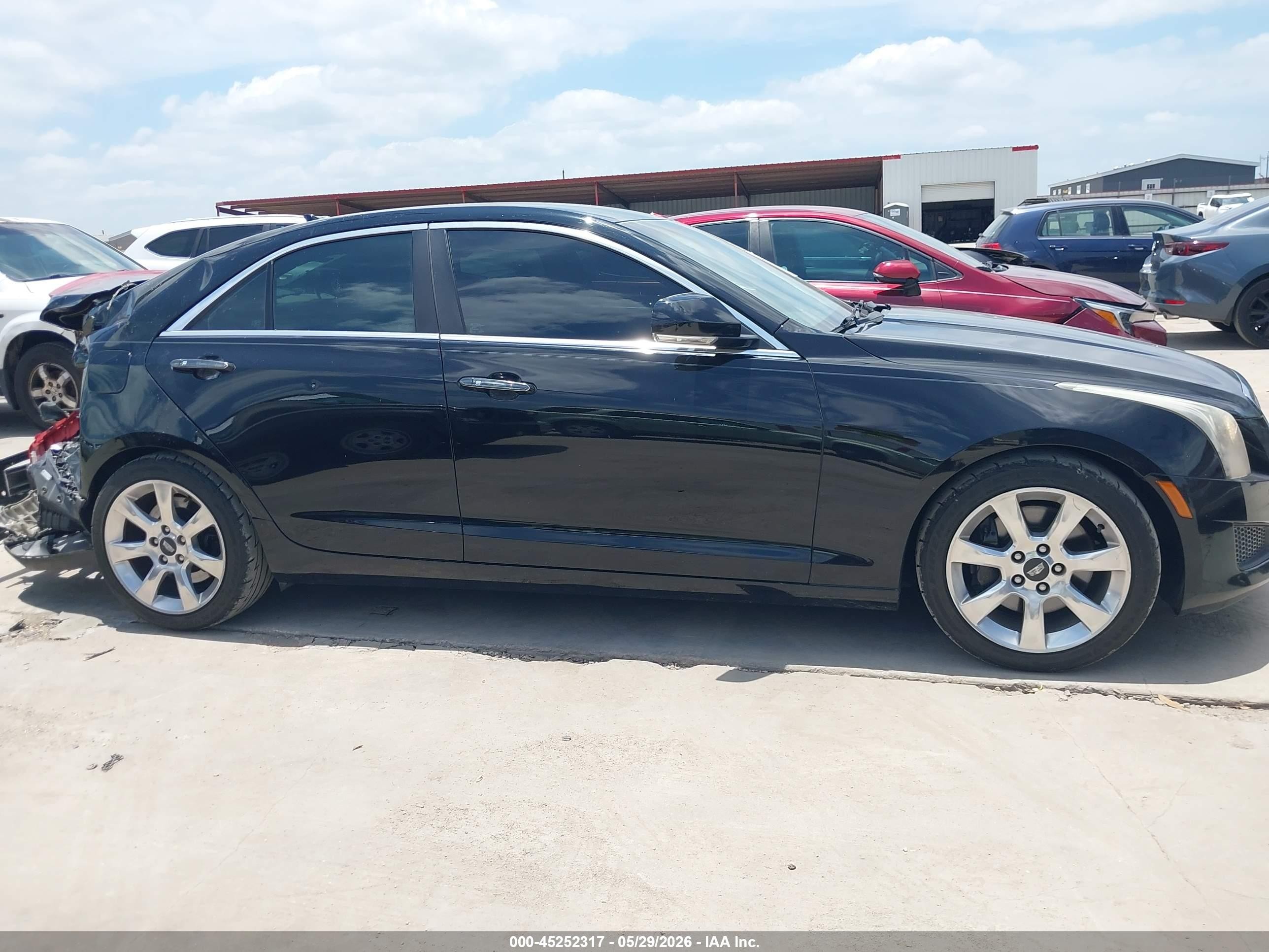 2013 Cadillac Ats Luxury Black vin: 1G6AB5RX8D0159658