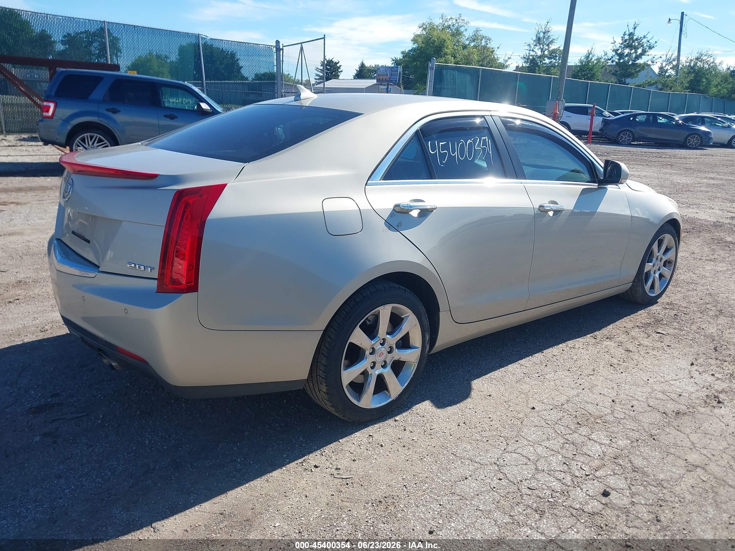 2013 Cadillac Ats Luxury Gold vin: 1G6AB5RX8D0171115
