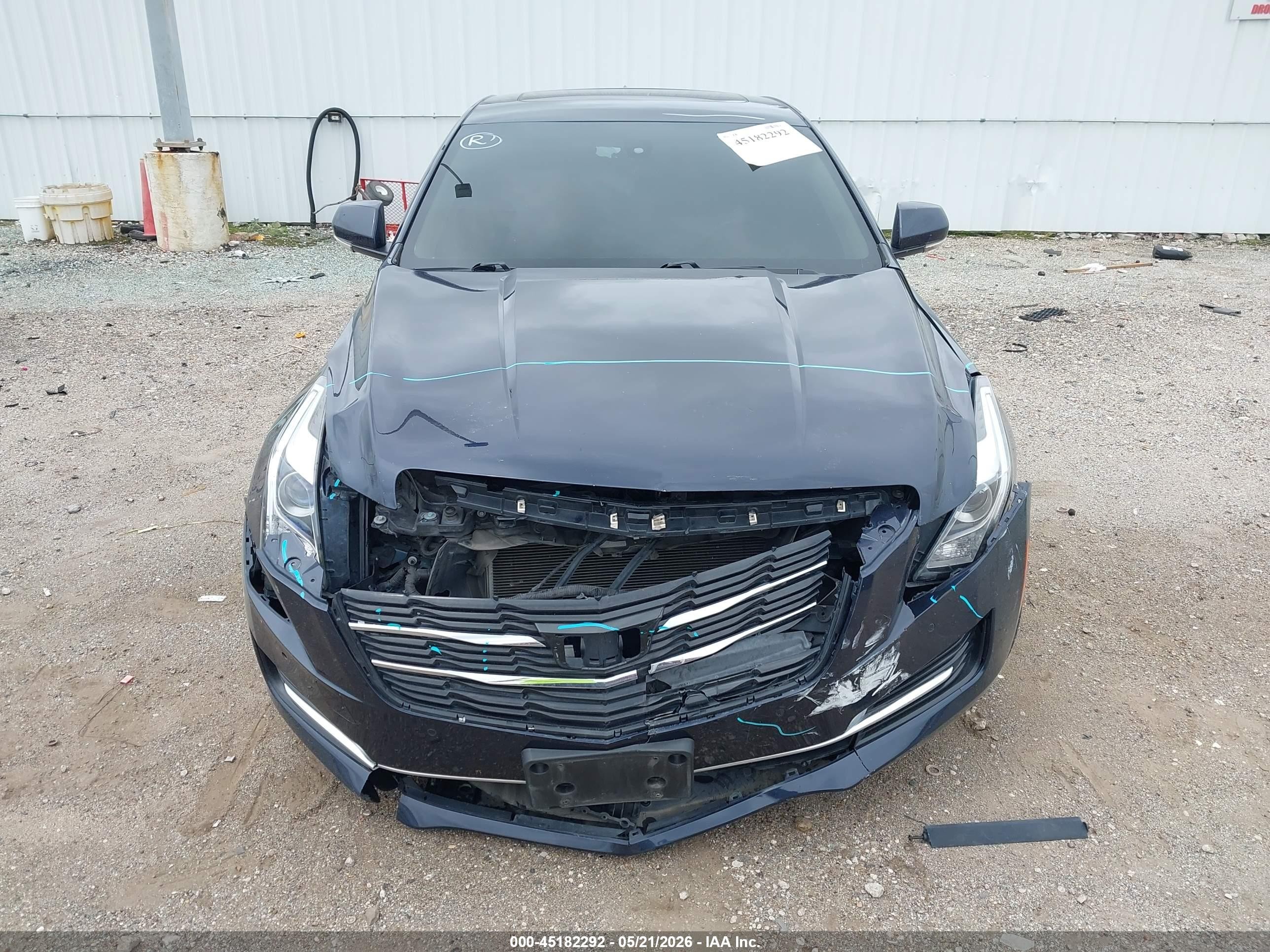 2015 Cadillac Ats Luxury Black vin: 1G6AB5RX8F0105022