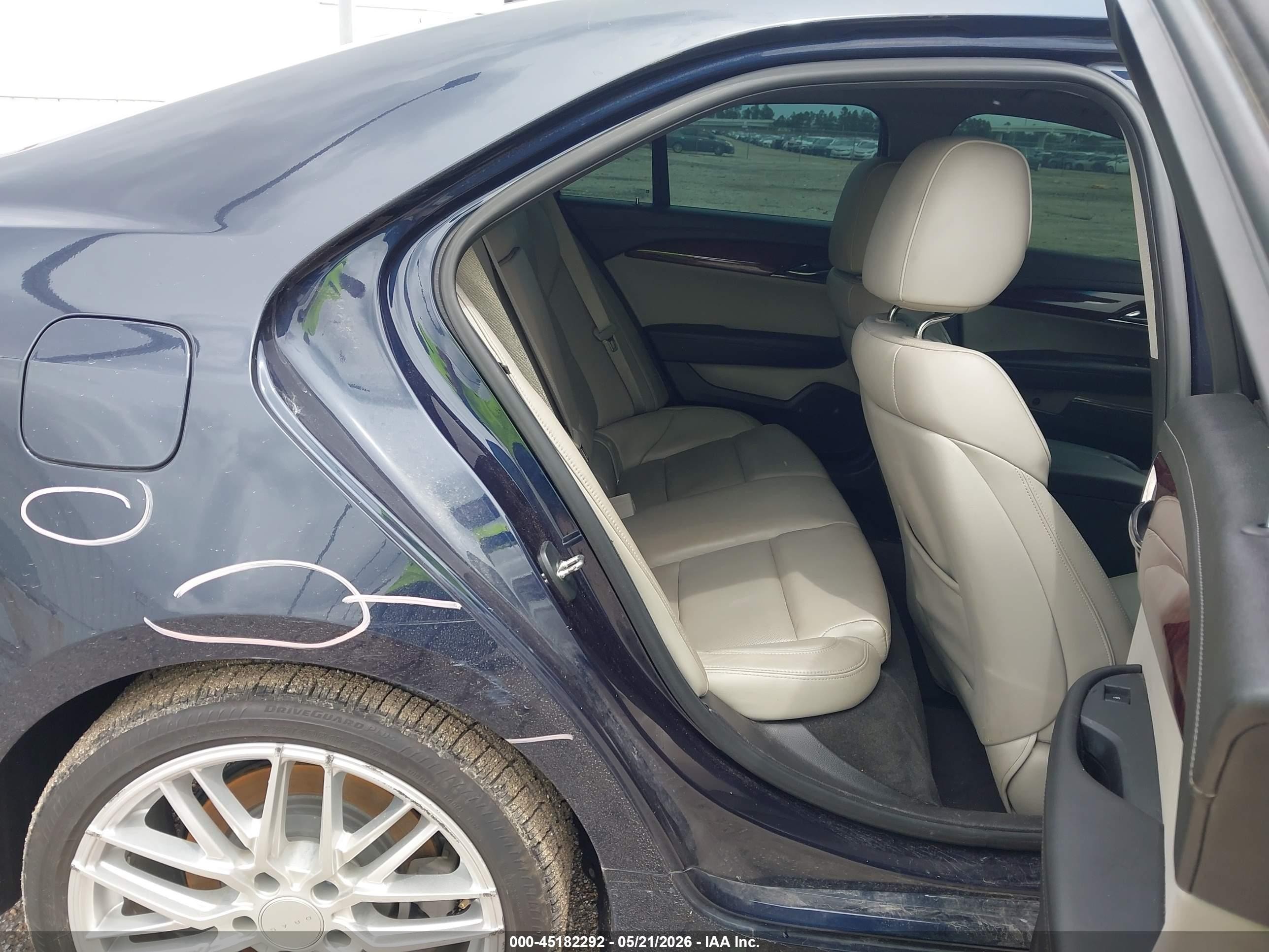 2015 Cadillac Ats Luxury Black vin: 1G6AB5RX8F0105022