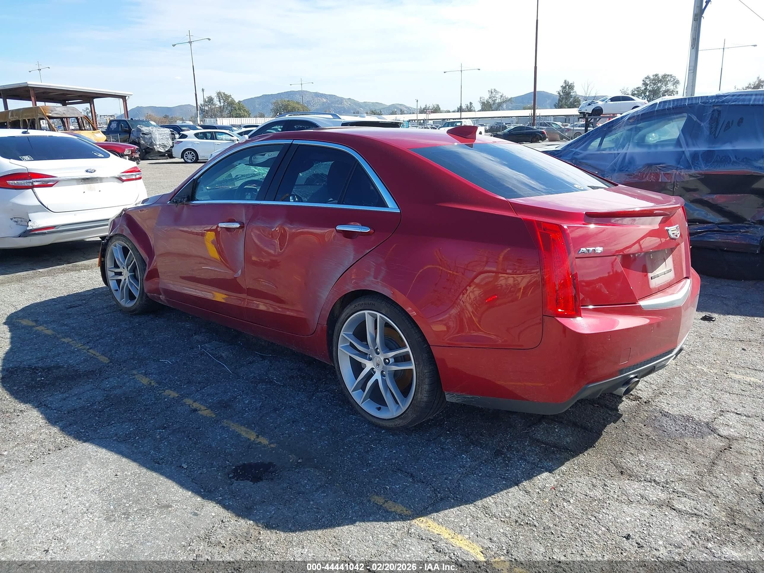 2018 Cadillac Ats Luxury Красный vin: 1G6AB5RX8J0133847