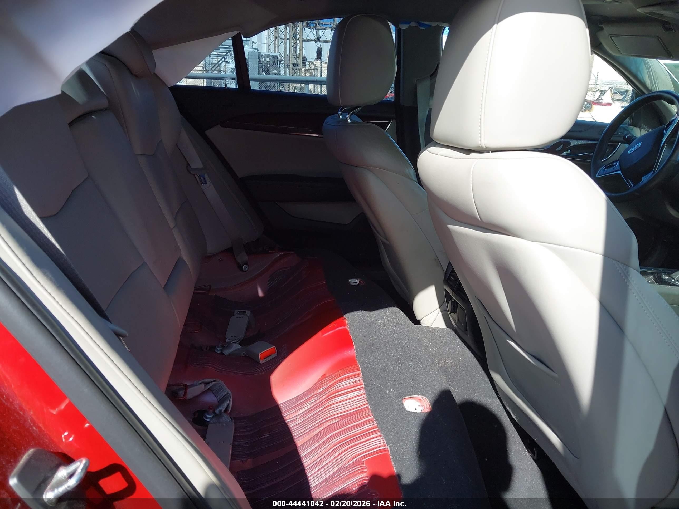 2018 Cadillac Ats Luxury Красный vin: 1G6AB5RX8J0133847