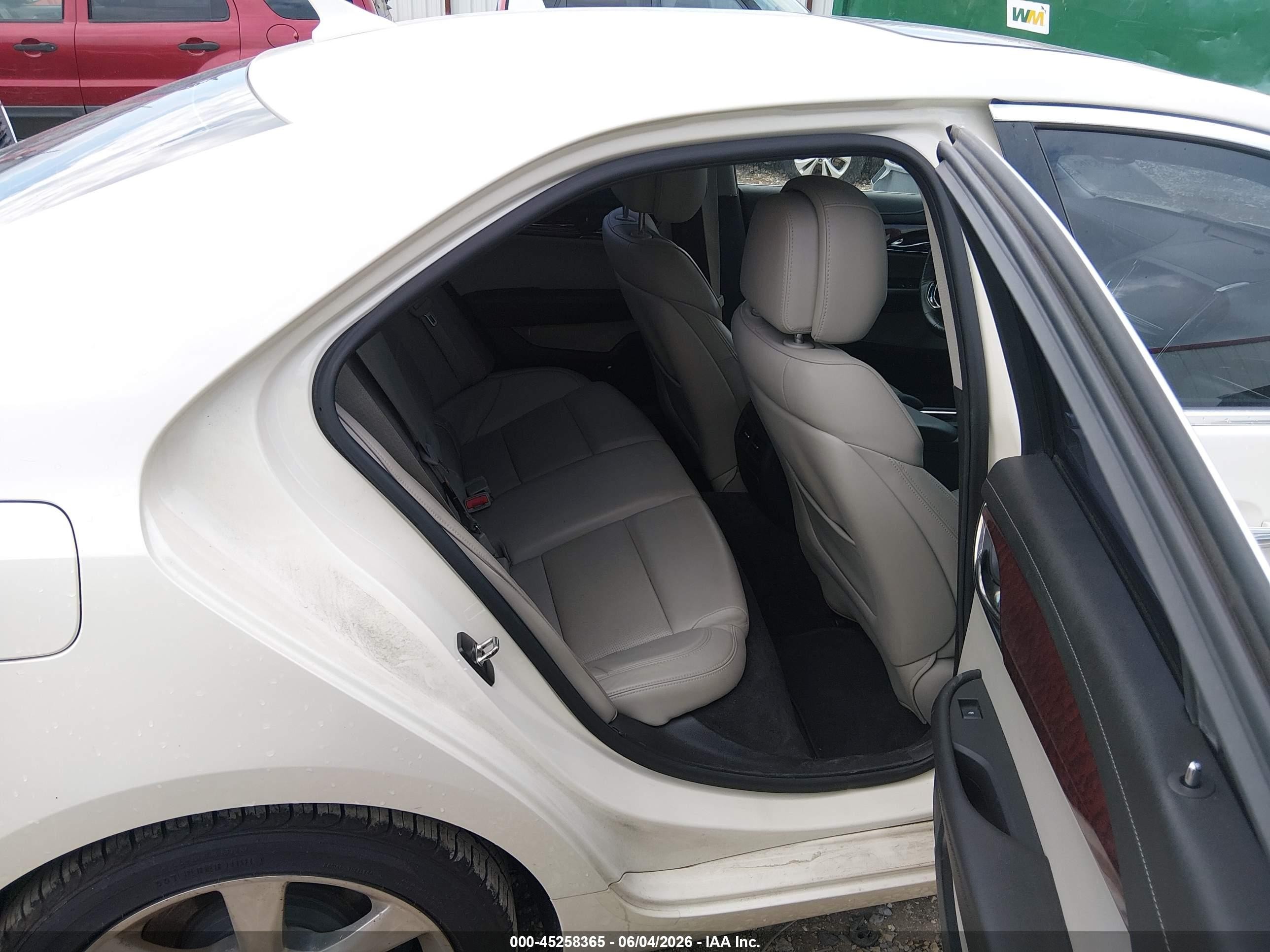 2013 Cadillac Ats Luxury White vin: 1G6AB5RX9D0178588