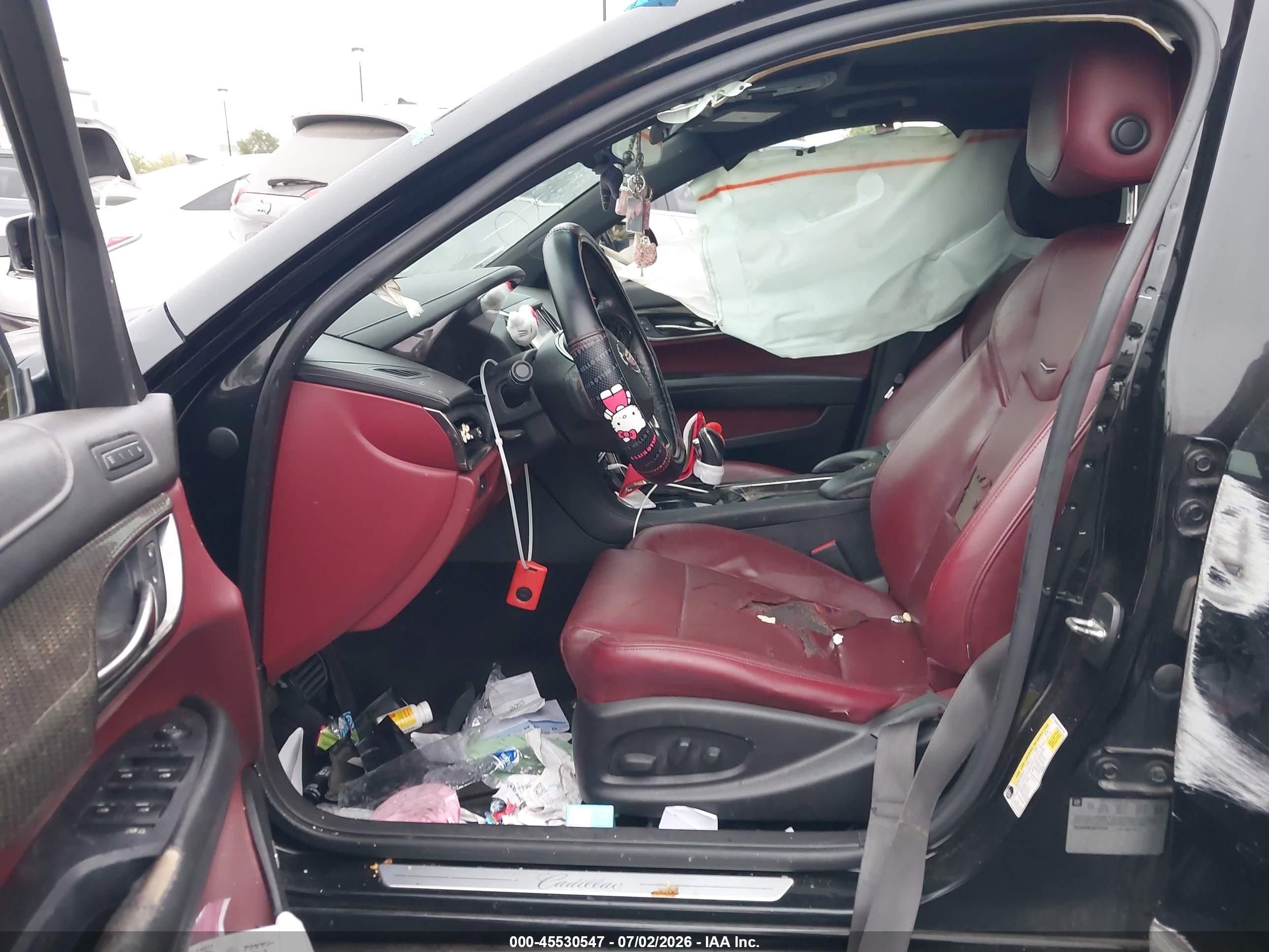 2014 Cadillac Ats Luxury Black vin: 1G6AB5RX9E0107196