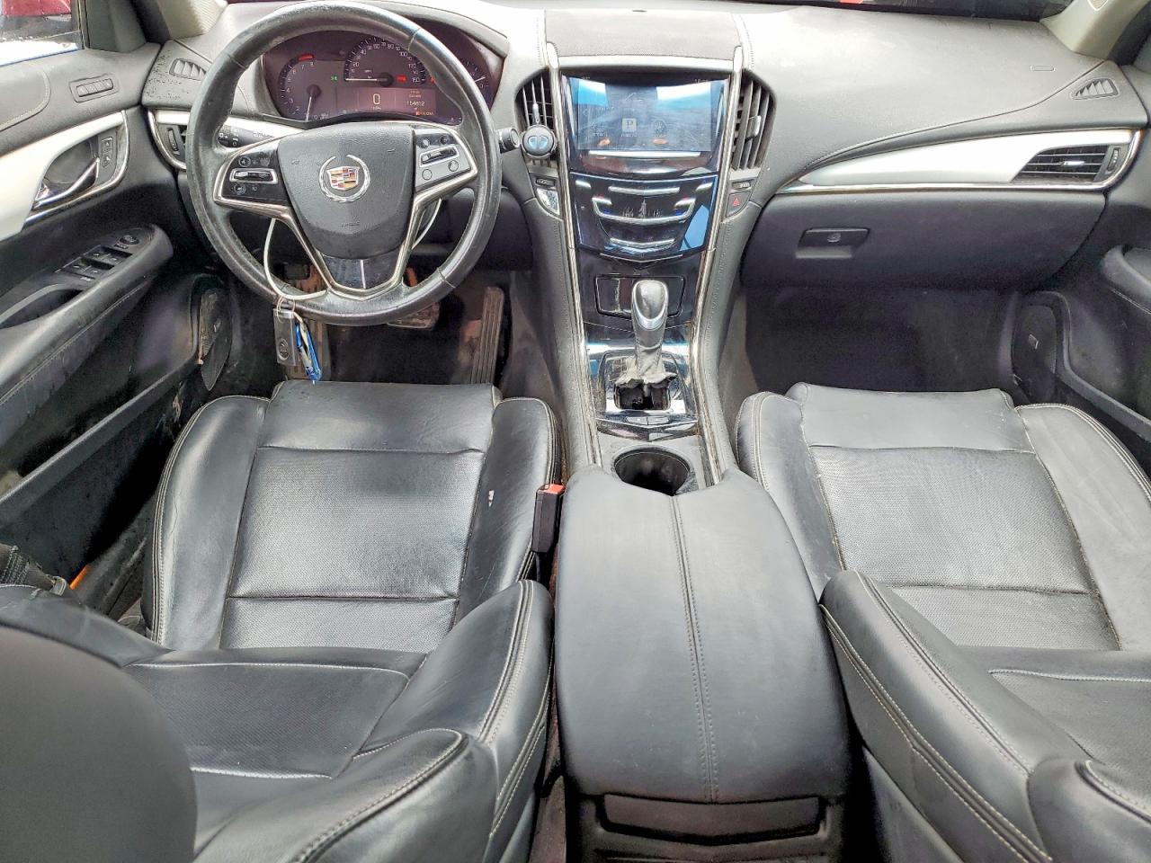 2014 Cadillac Ats Luxury Красный vin: 1G6AB5RX9E0183131