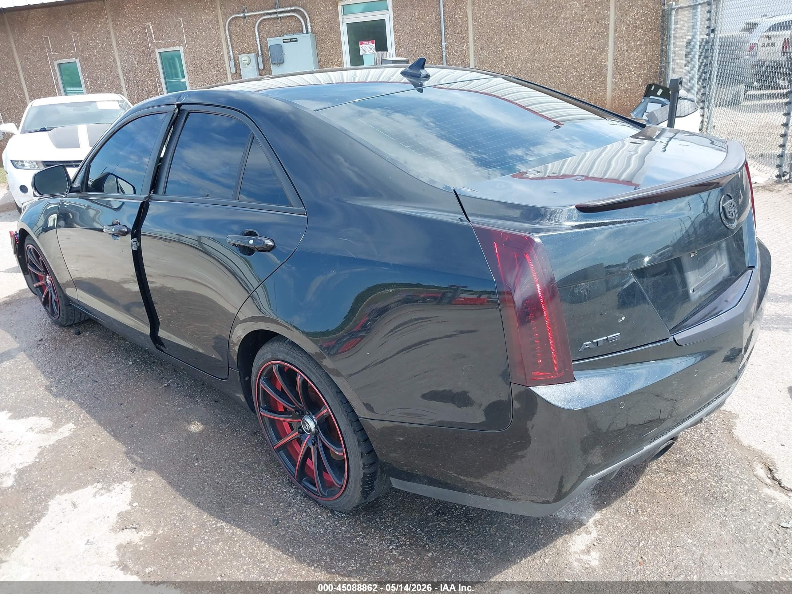 2013 Cadillac Ats Luxury Black vin: 1G6AB5RXXD0134437